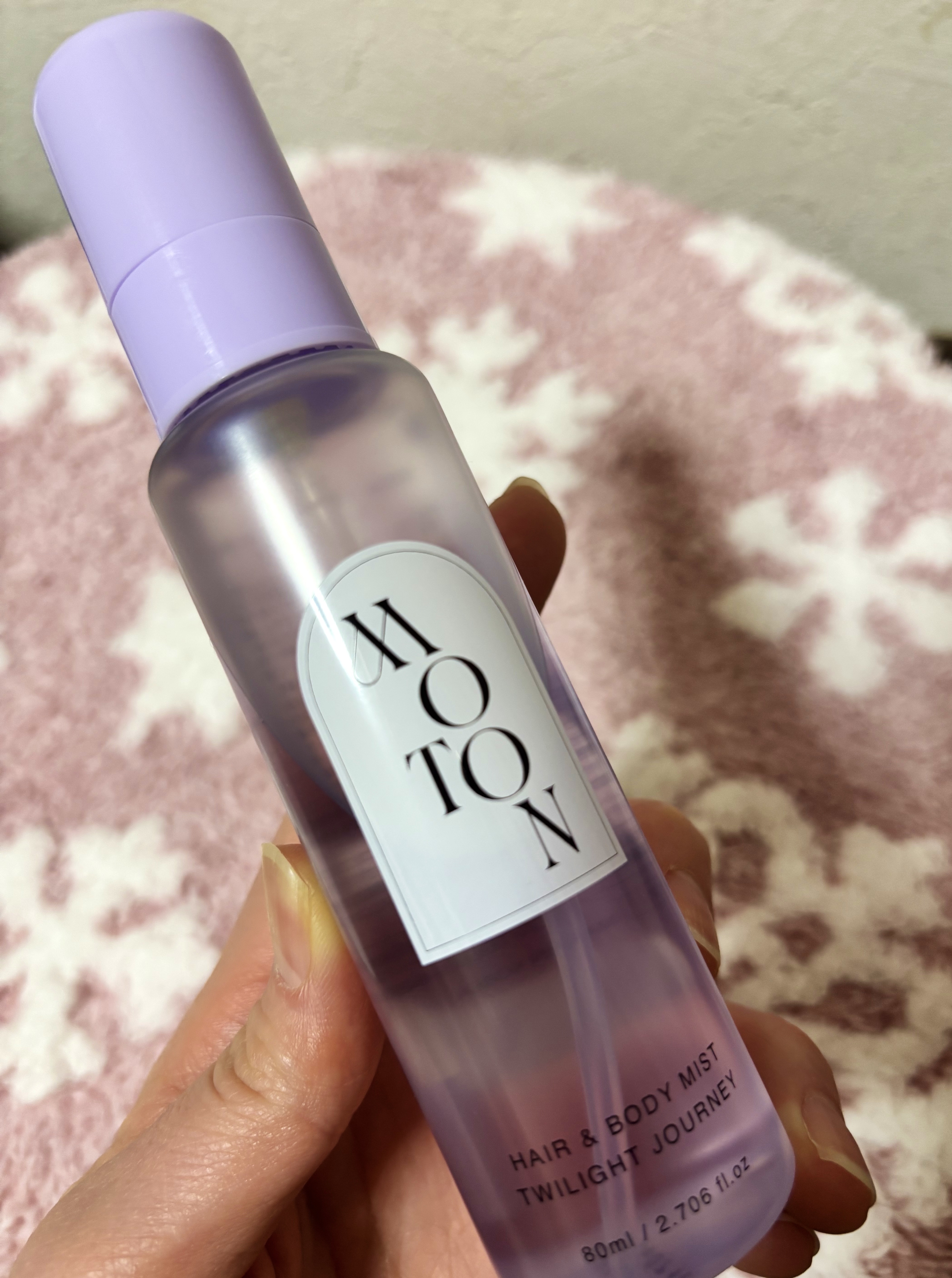 MOTON ヘア&ボディミスト トワイライトジャーニー/MOTON/香水(レディース)を使ったクチコミ（3枚目）