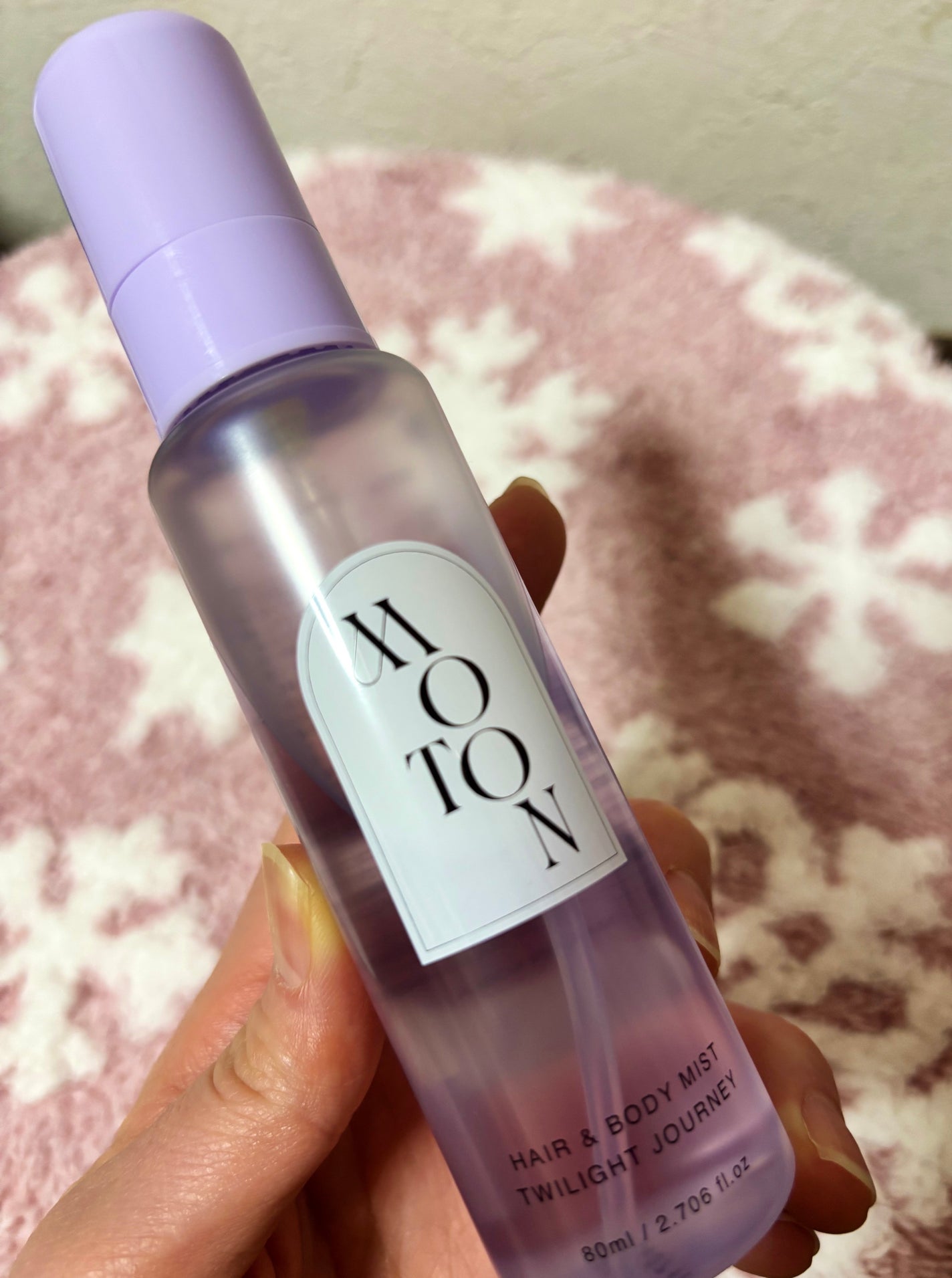 MOTON ヘア&ボディミスト トワイライトジャーニー/MOTON/香水(レディース)を使ったクチコミ(3枚目)