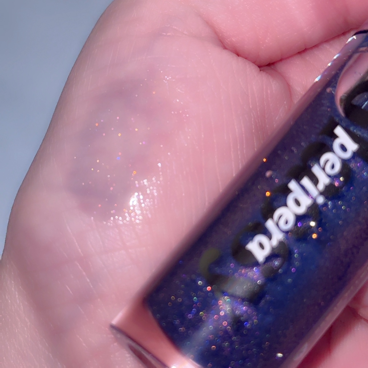 インク グラスティング リップ グロス P04 インディゴナイト(INDIGO NIGHT)/PERIPERA/リップグロスを使ったクチコミ（3枚目）