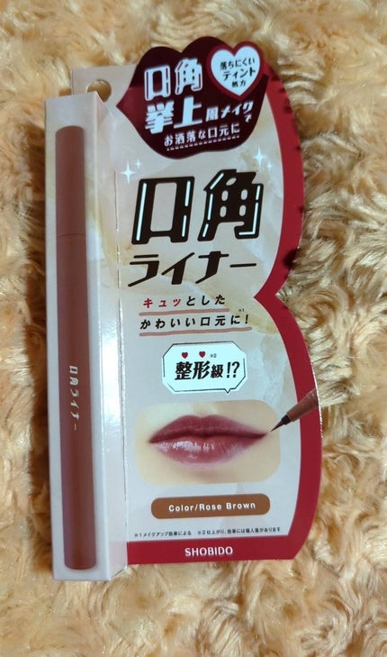 PT 口角ライナー/SHOBIDO/リップライナーを使ったクチコミ(1枚目)