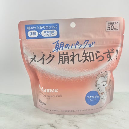Calamee メイクキープスクエアパック/Calamee/シートマスク・パックを使ったクチコミ(1枚目)