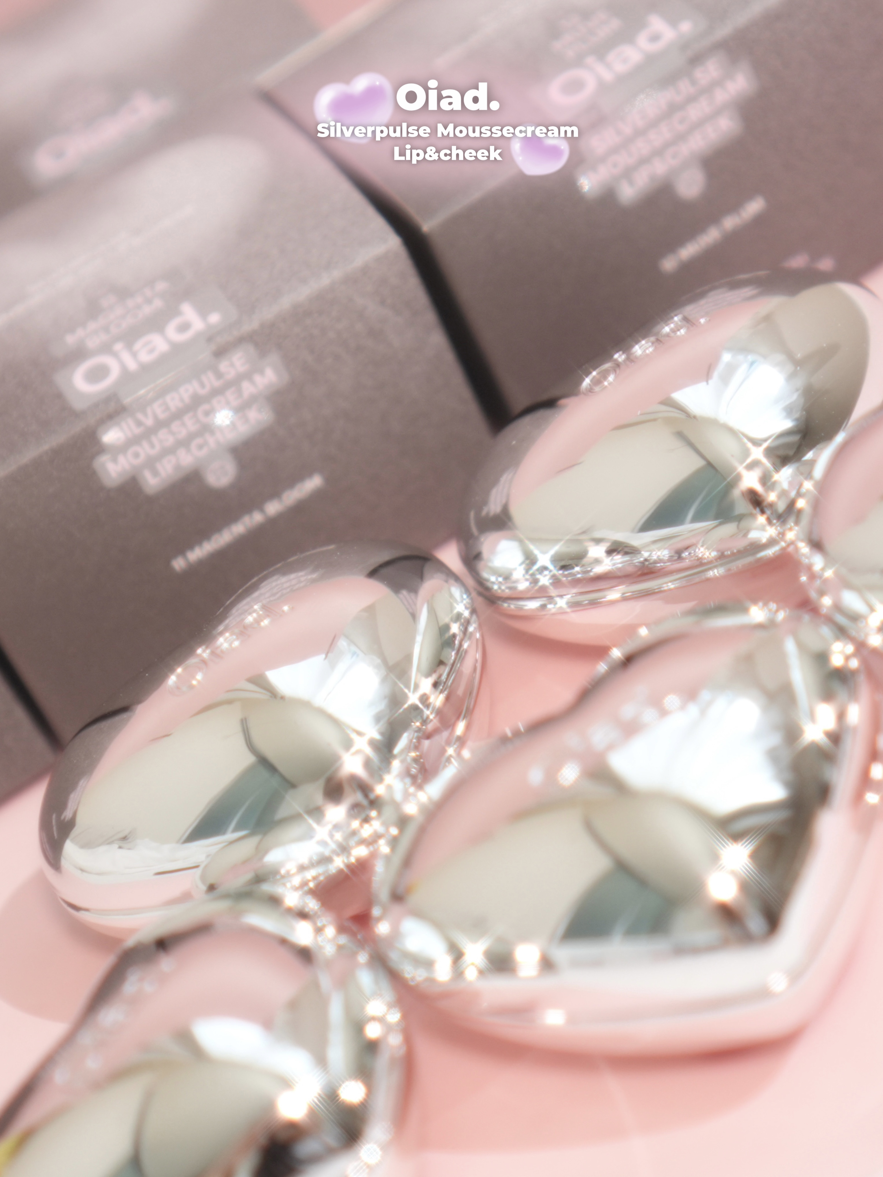 シルバーパース ムースクリーム リップ＆チーク/oiad/ジェル・クリームチークを使ったクチコミ（2枚目）