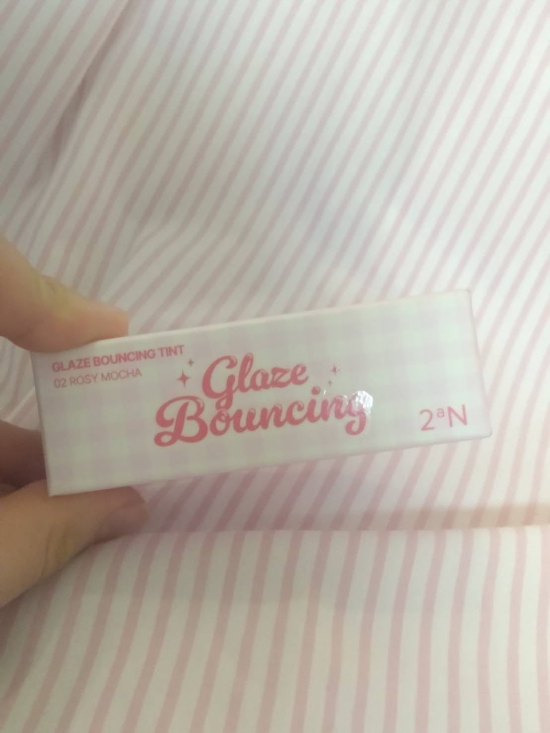 グレイズバウンシングティント/2aN/リップティントを使ったクチコミ(4枚目)