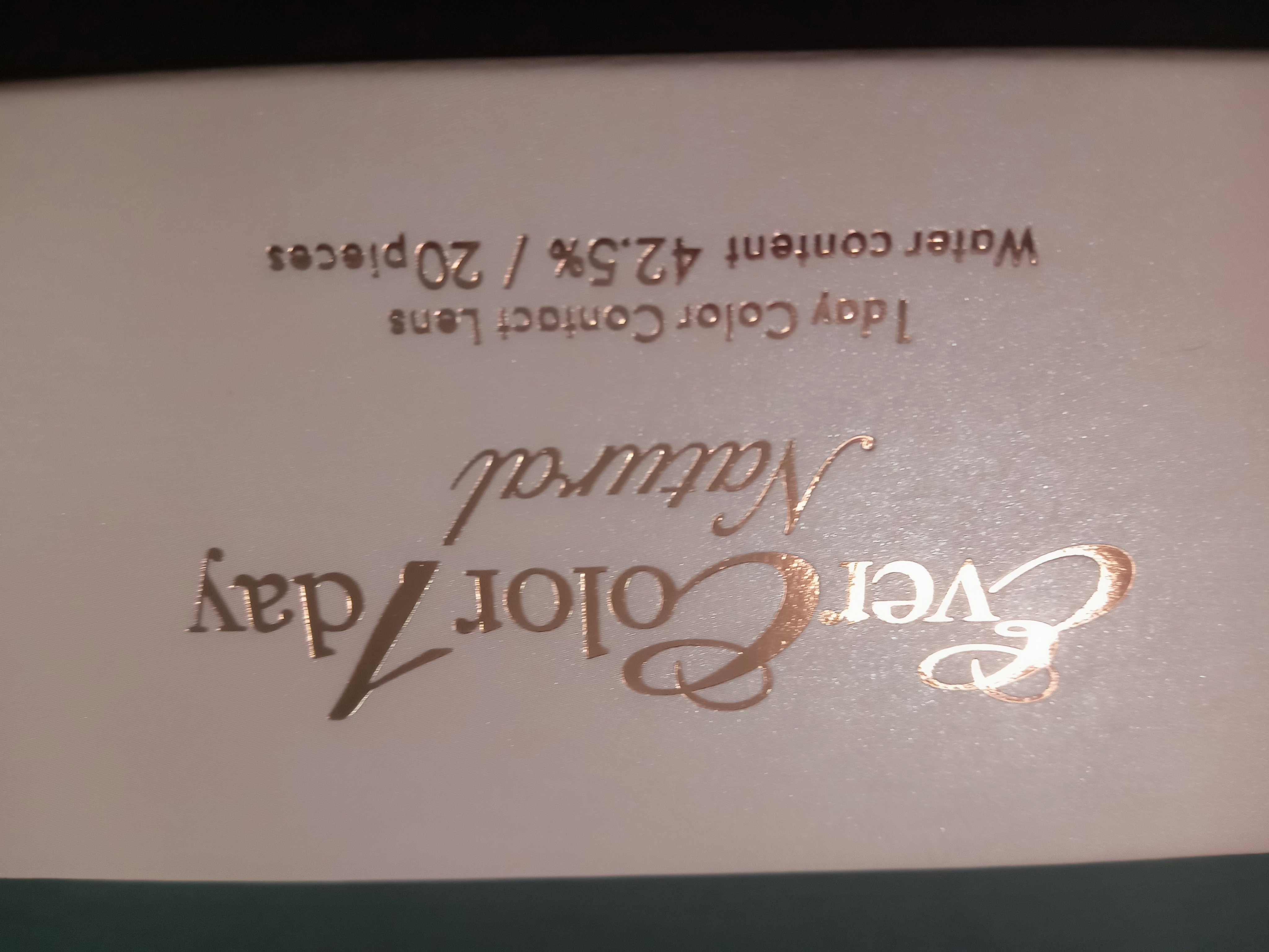 エバーカラーワンデー ナチュラル くぎづけの心/エバーカラー/ワンデー（１DAY）カラコンを使ったクチコミ（1枚目）