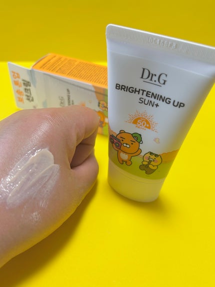 ブライトニングアップサンプラス/Dr.G/日焼け止めクリームを使ったクチコミ(4枚目)