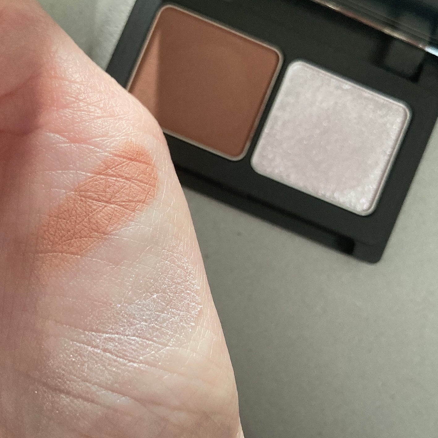 オサジ ニュアンス アイシャドウ デュオ/OSAJI/アイシャドウパレットを使ったクチコミ(2枚目)