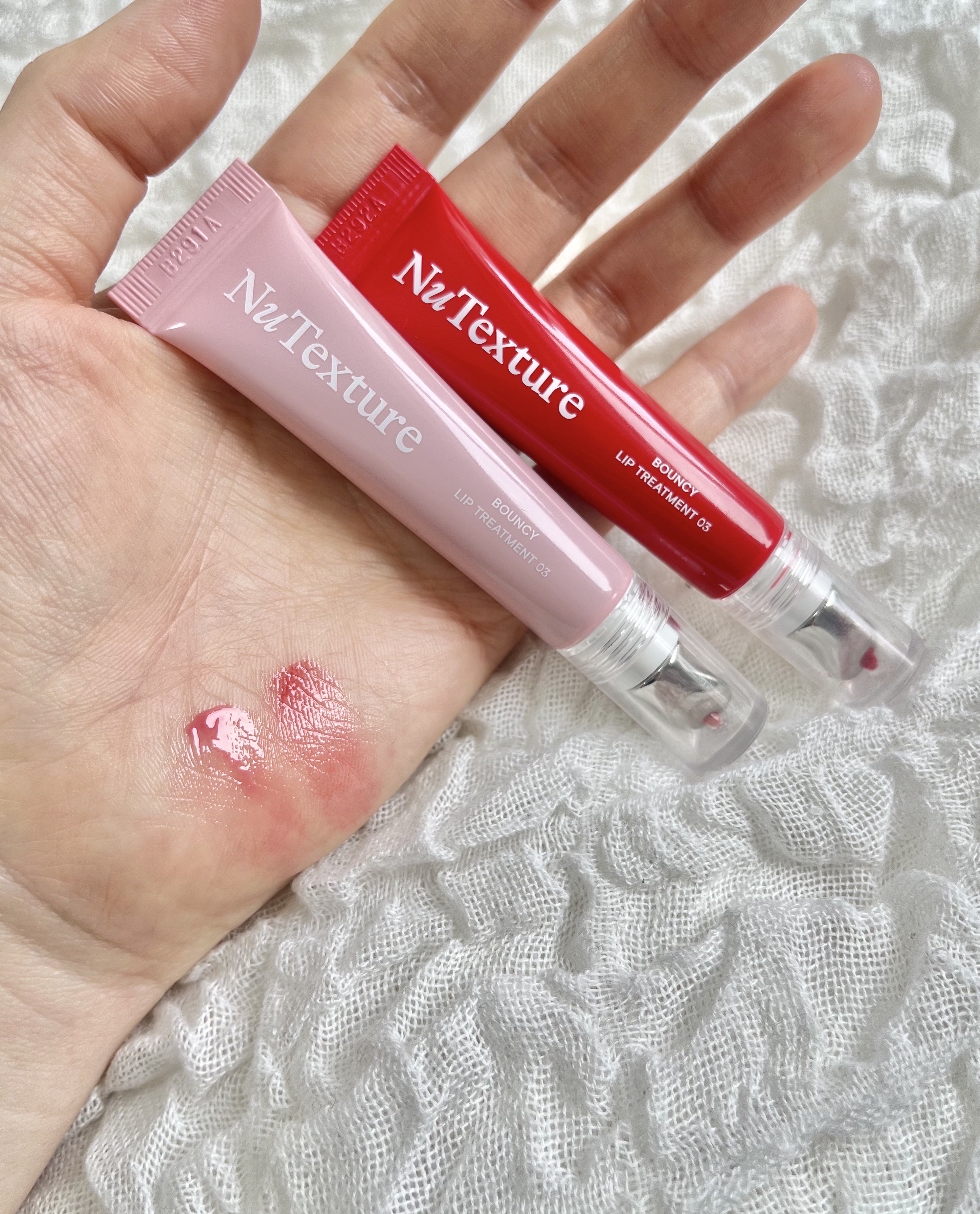 バウンシー リップトリートメント/NuTexture/リッププランパーを使ったクチコミ（2枚目）