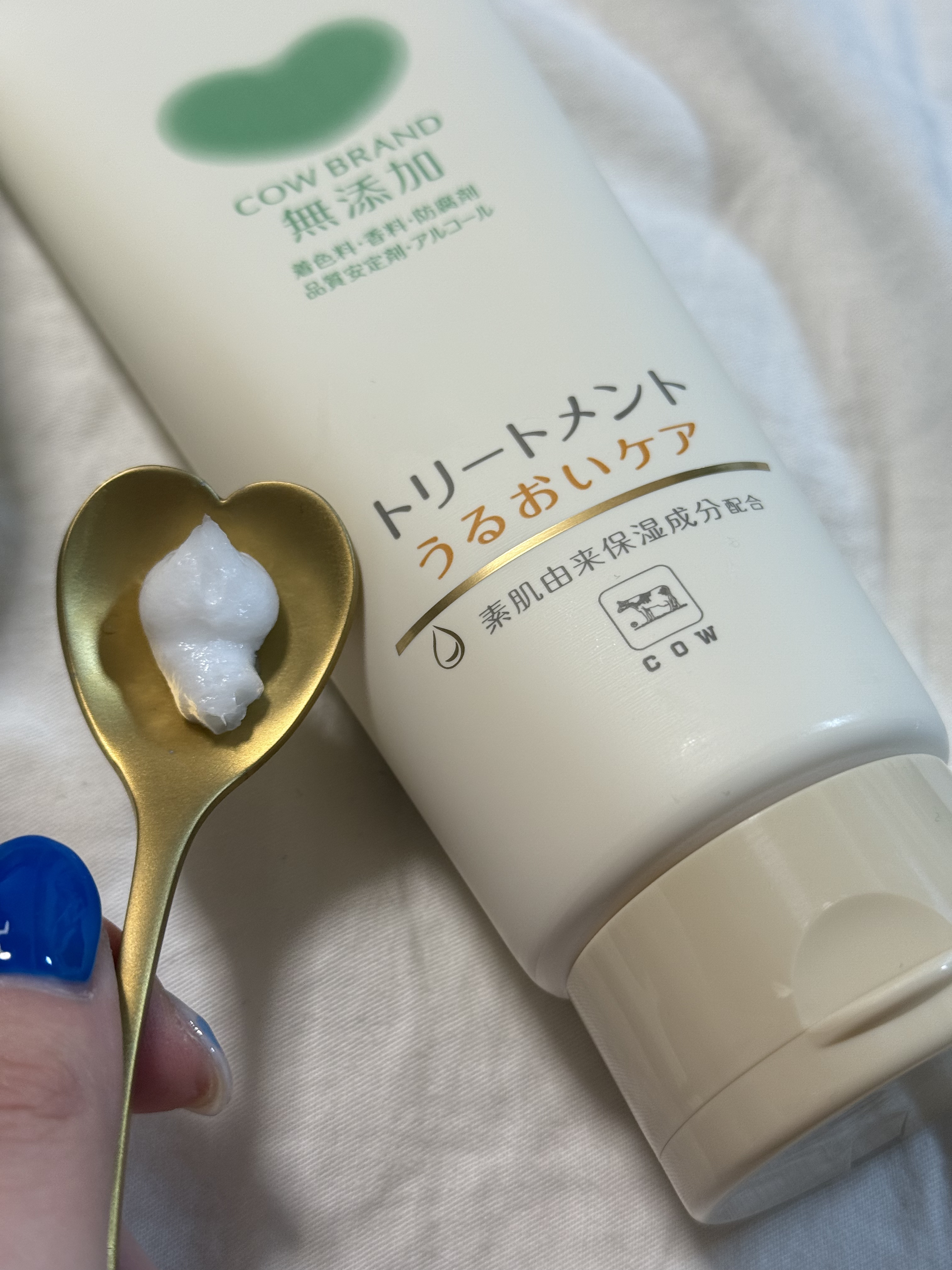 シャンプー／トリートメント ＜うるおいケア＞/カウブランド無添加/市販シャンプーを使ったクチコミ（3枚目）