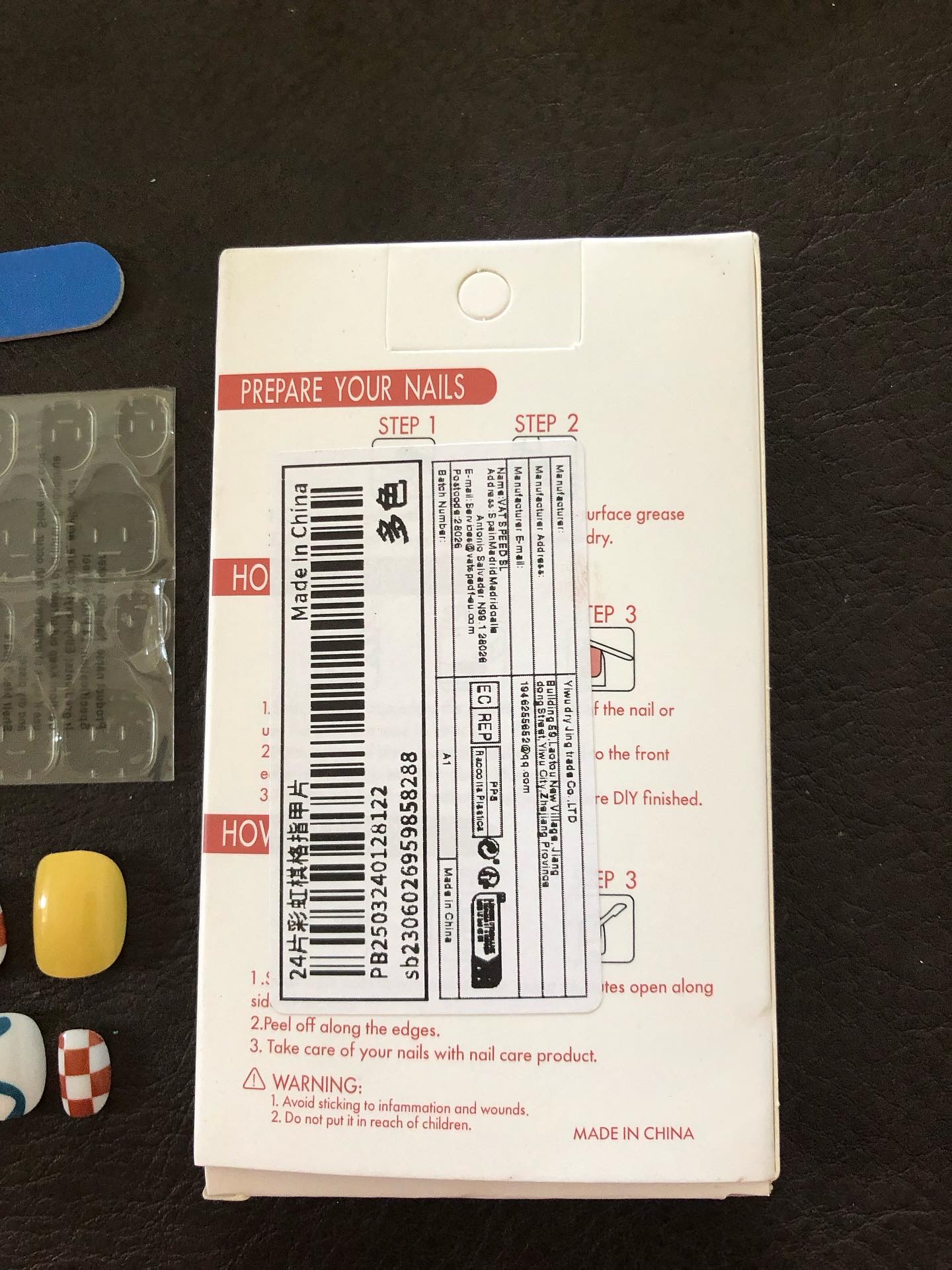 ネイルチップ/SHEIN/ネイルチップ・パーツを使ったクチコミ（3枚目）