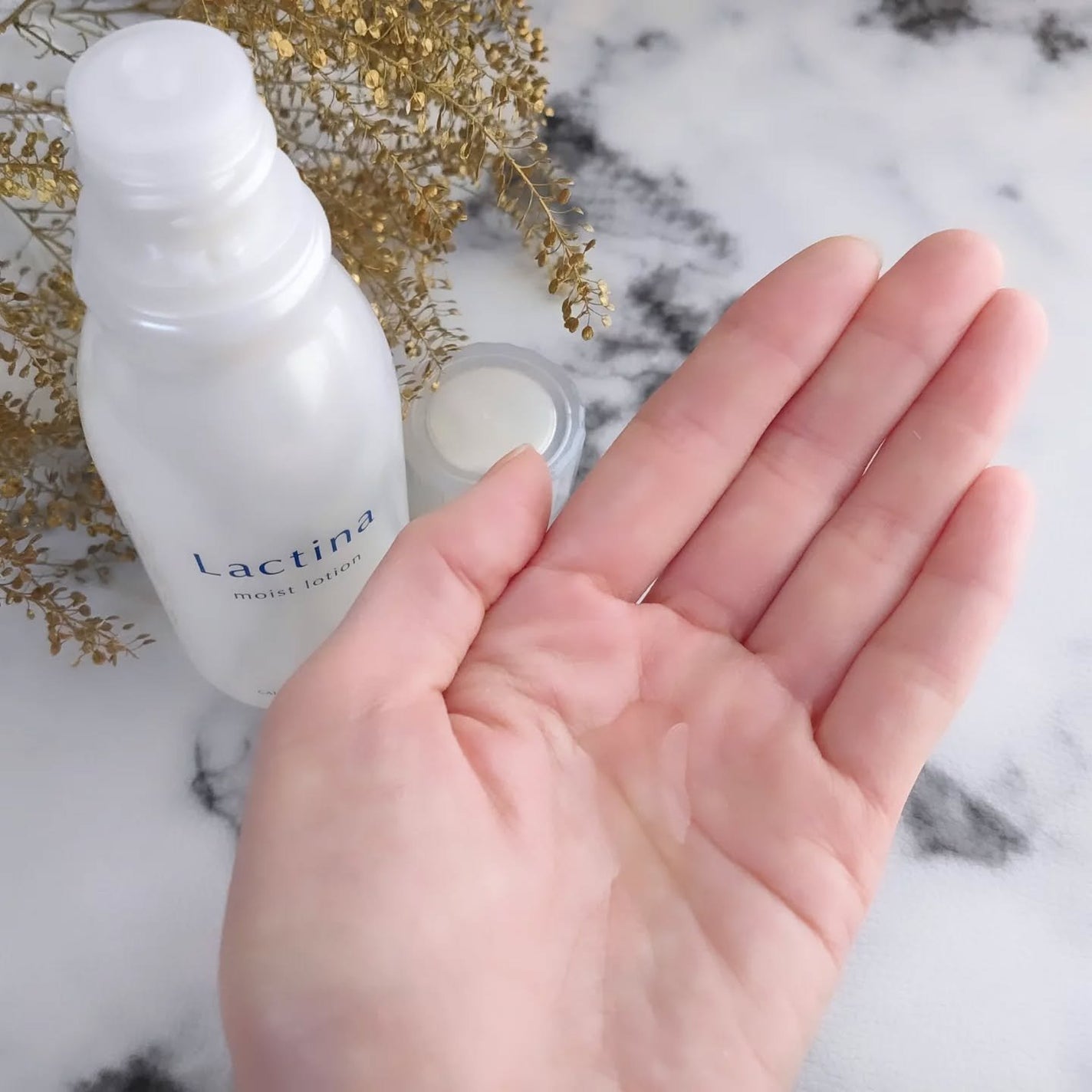 モイストローション/Lactina(ラクティナ)/化粧水を使ったクチコミ(4枚目)
