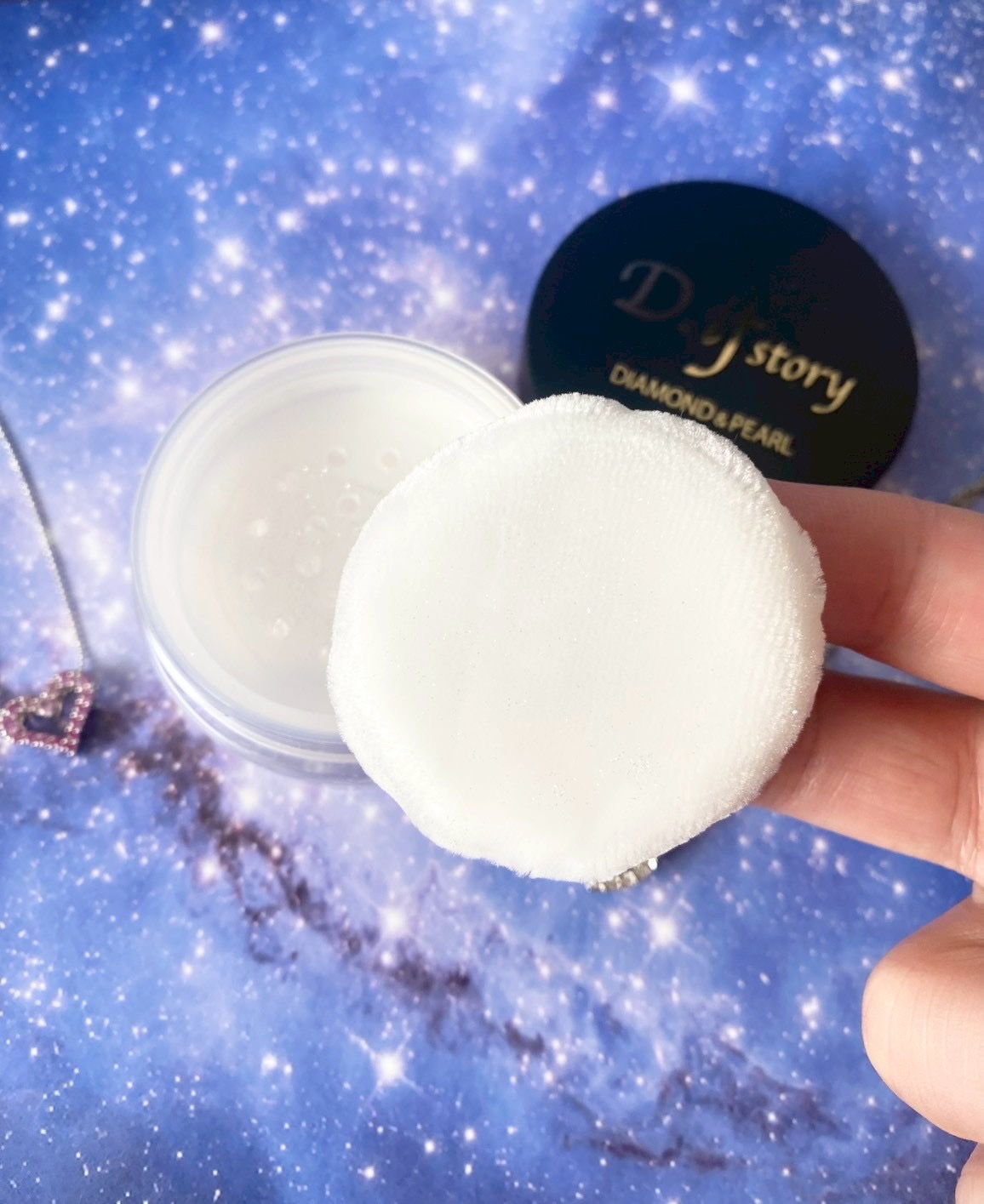 シャイニーパウダー/D.if story(ディフ ストーリー)/ルースパウダーを使ったクチコミ（3枚目）