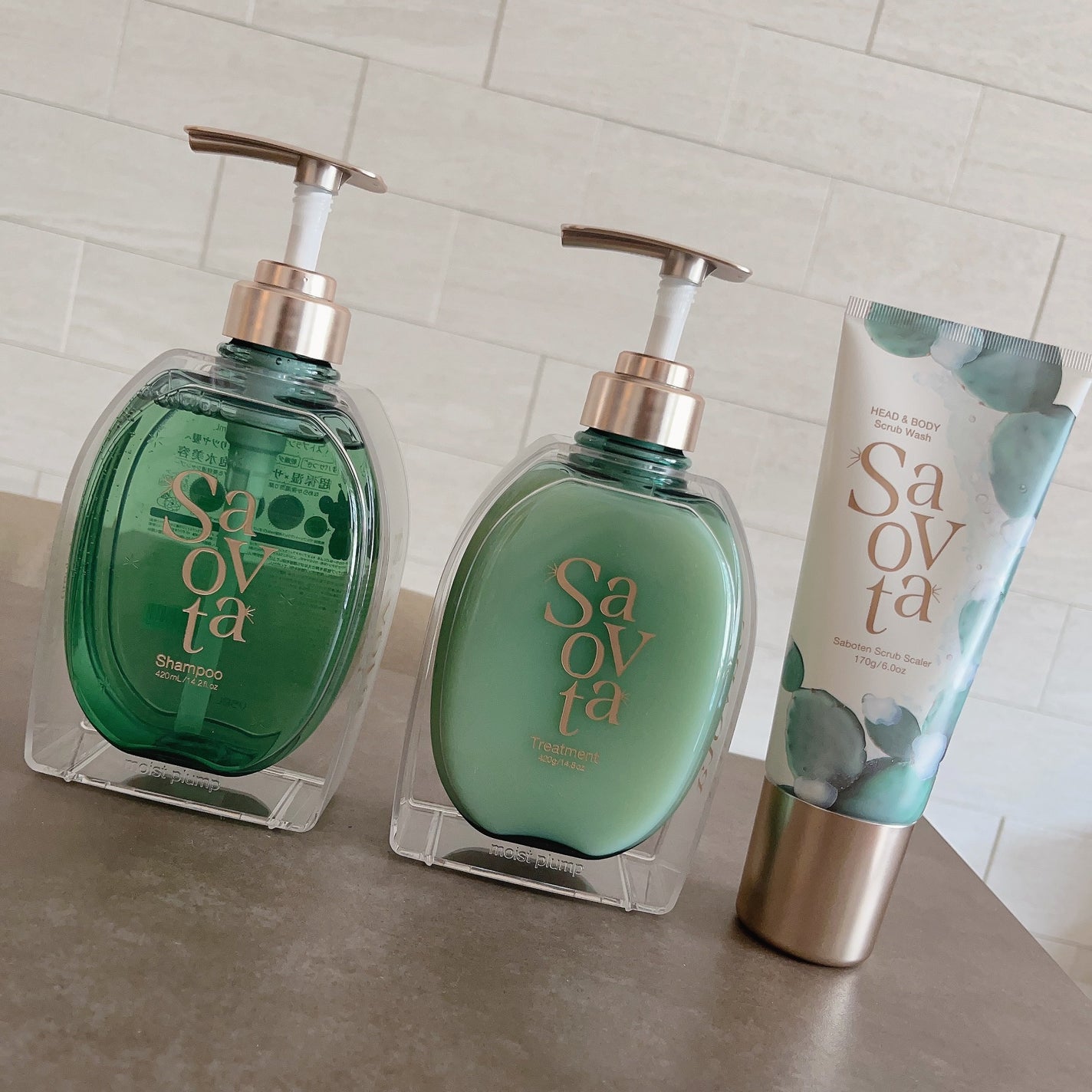 サボンドサボタ モイストプランプシャンプー/ヘアトリートメント/Savon du Savota/シャンプー・コンディショナーを使ったクチコミ(2枚目)