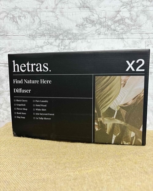 プレミアムディフューザー/hetras/ルームフレグランスを使ったクチコミ（2枚目）