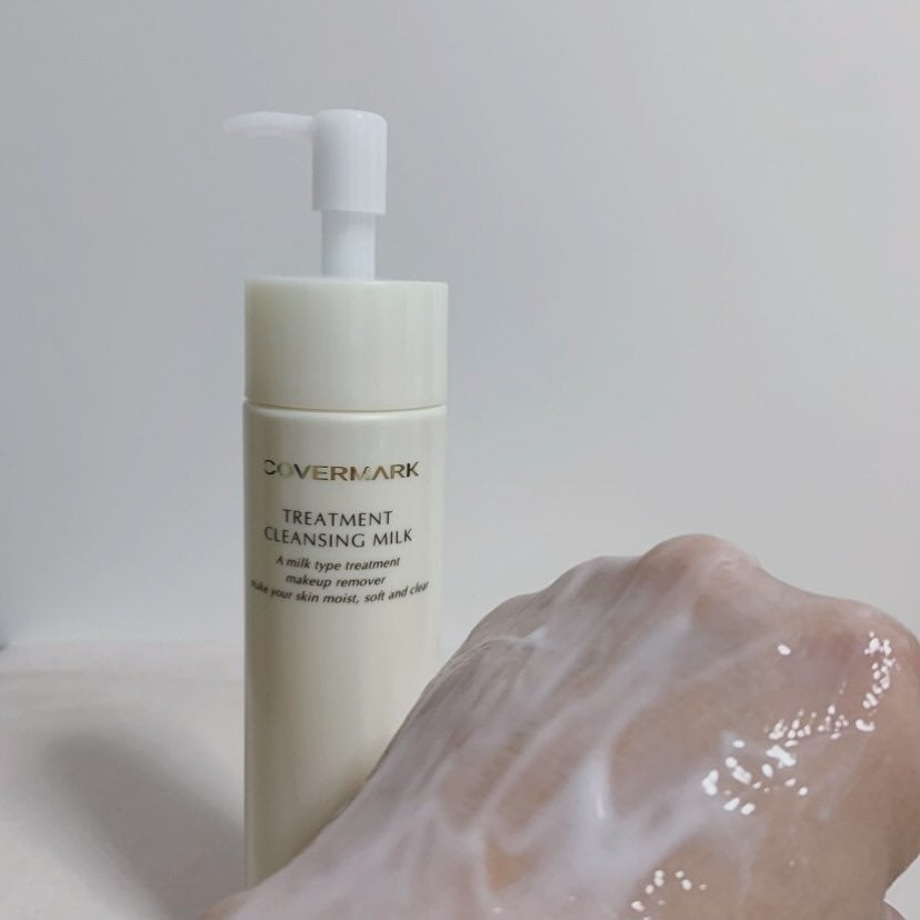 トリートメント クレンジング ミルク/COVERMARK/ミルククレンジングを使ったクチコミ(4枚目)
