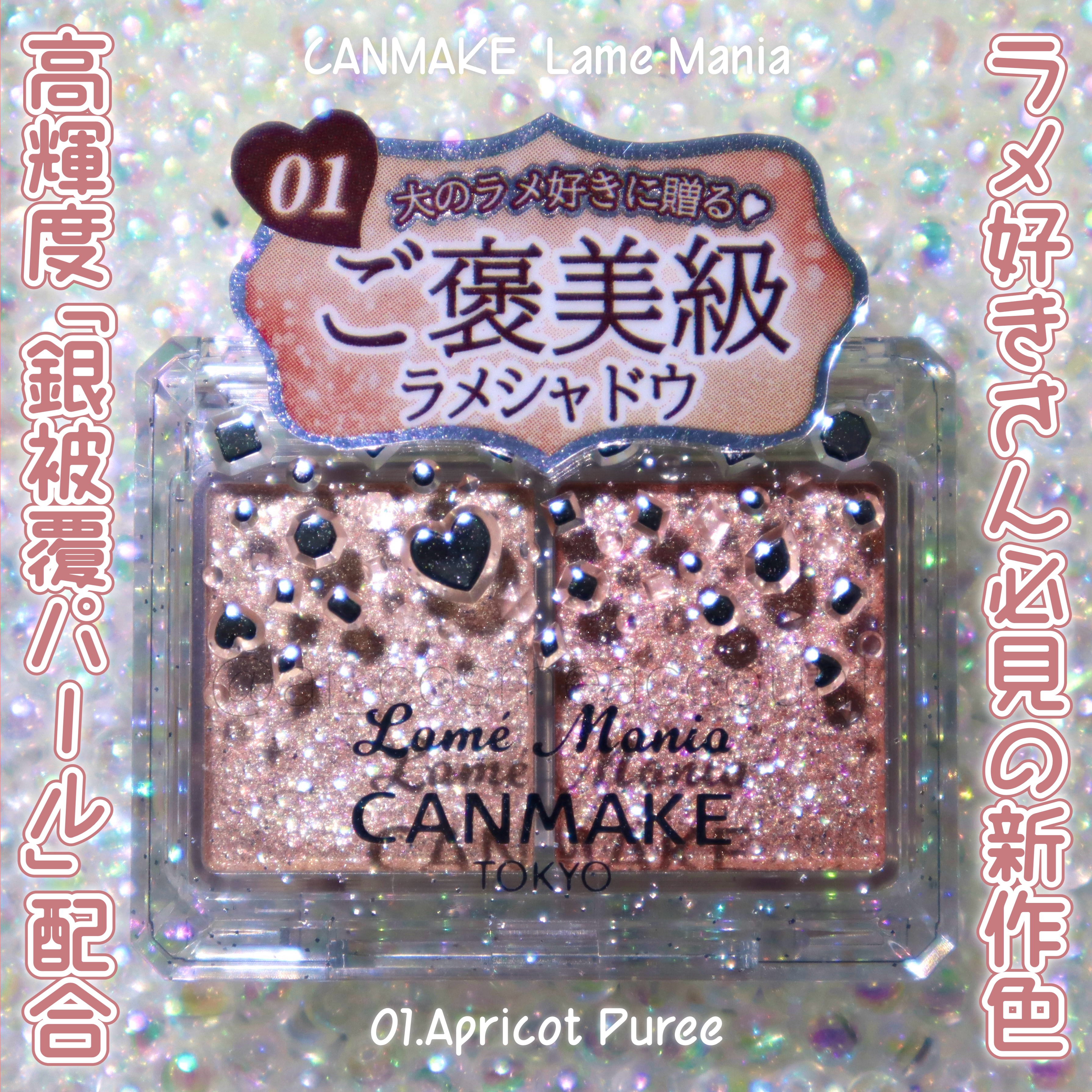 ジュエリーシャドウベール/キャンメイク/アイシャドウパレットを使ったクチコミ（1枚目）