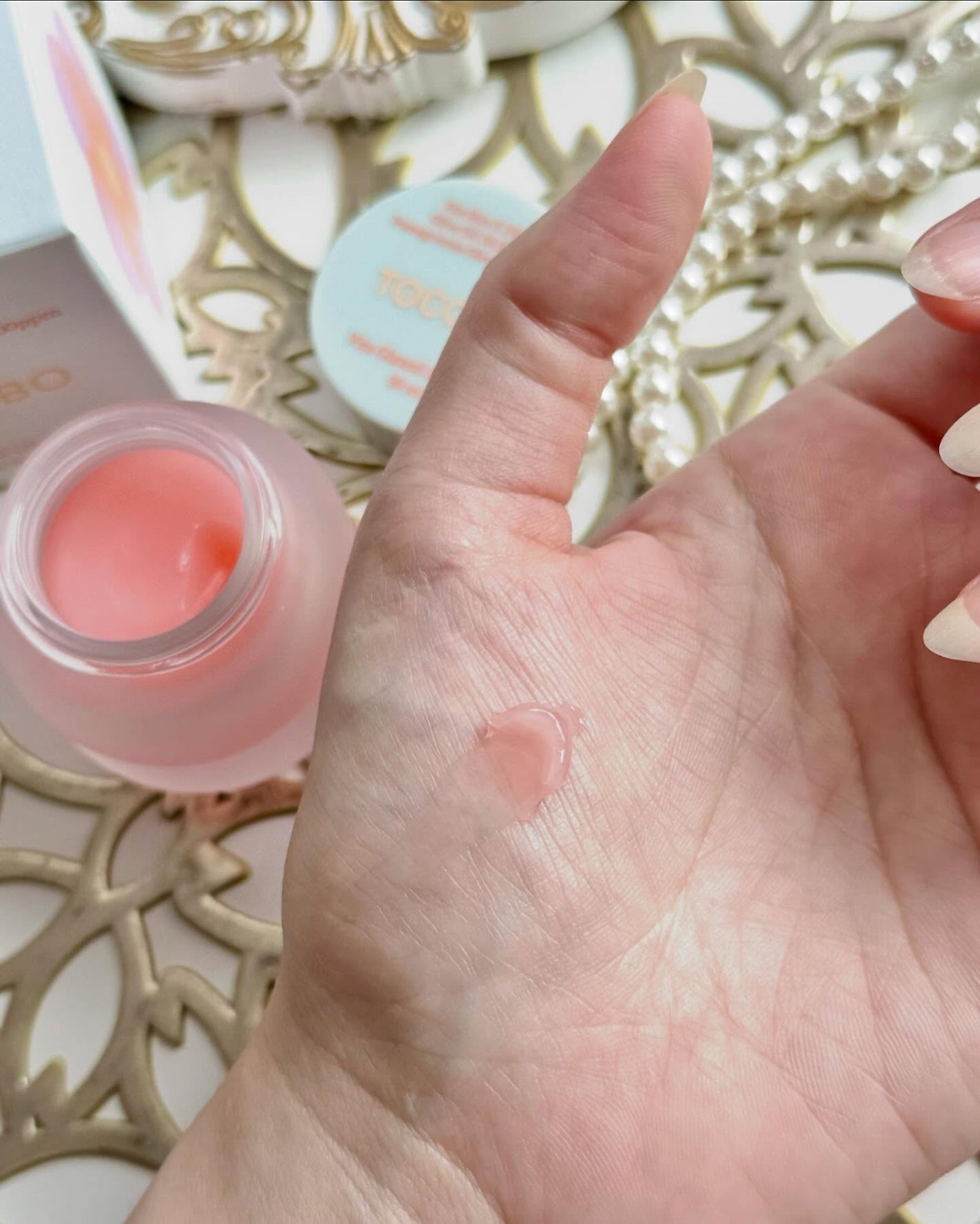 ビタグレーズドリップマスク/TOCOBO/リップマスクを使ったクチコミ(8枚目)