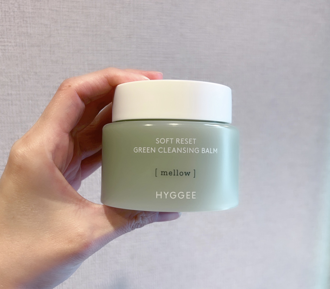 ソフトリセットグリーンクレンジングバーム/HYGGEE/クレンジングバームを使ったクチコミ（2枚目）