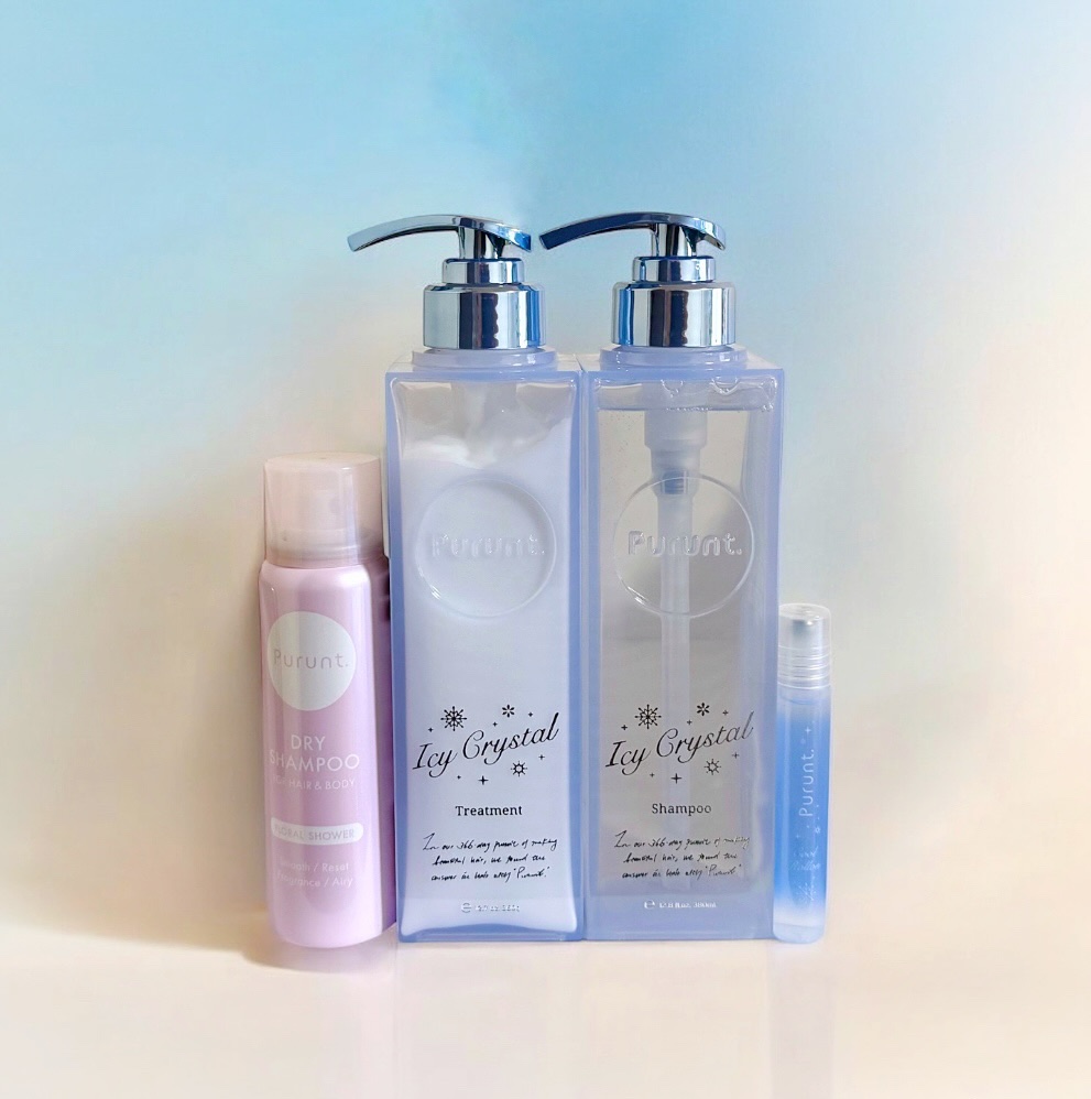 プルント　ディープリペア　ペアセット　アイシークリスタル/Purunt./シャンプー・コンディショナーを使ったクチコミ（1枚目）
