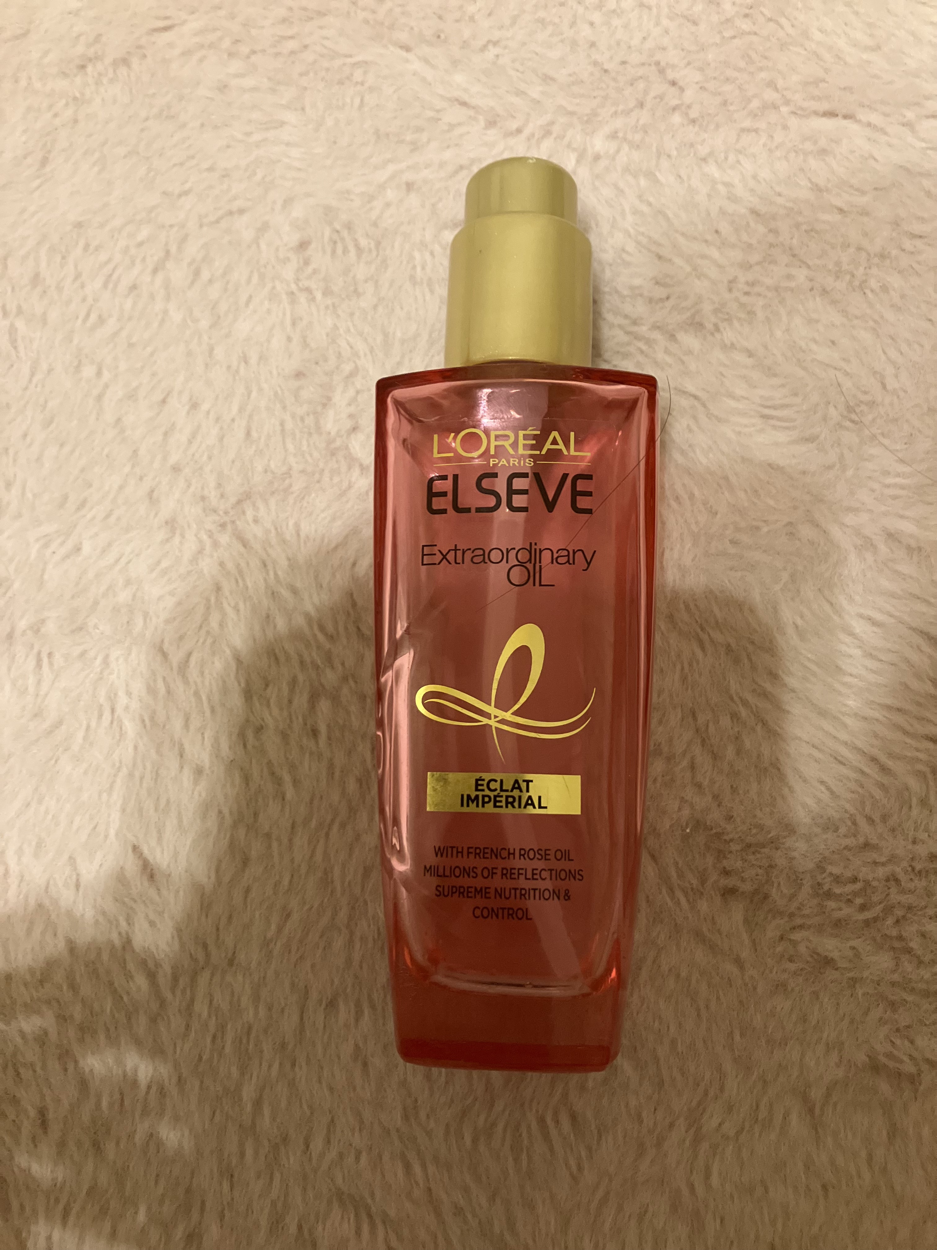 エクストラオーディナリー オイル エクラアンペリアル 艶髪オイル/ロレアル パリ/ヘアオイルを使ったクチコミ（1枚目）