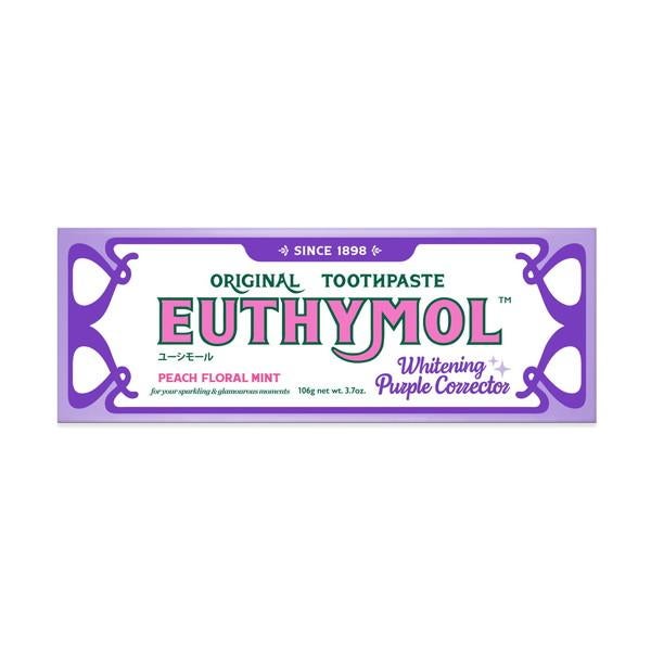 ホワイトパープル歯みがき ピーチフローラルミントの香り EUTHYMOL