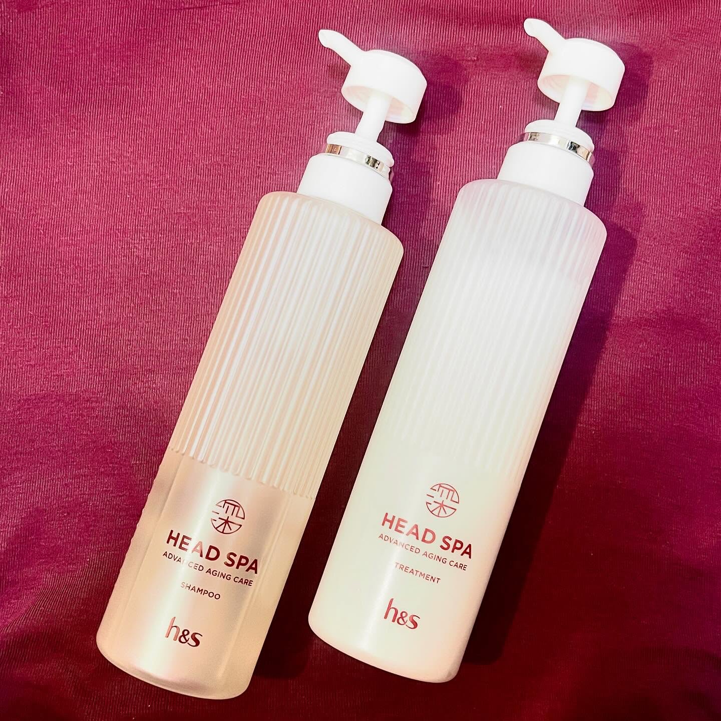 h&s 深ヘッドスパ アドバンスド エイジング ケア*4 シャンプー[医薬部外品]/トリートメント/h&s/市販シャンプーを使ったクチコミ（2枚目）