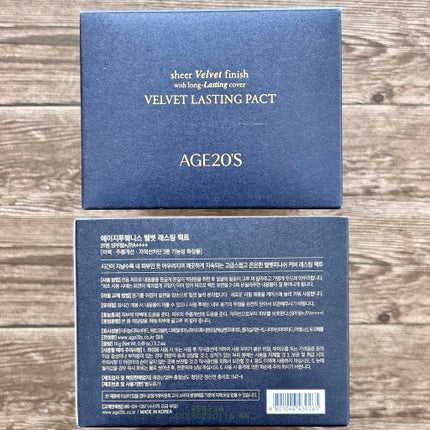 VELVET LASTING PACT/AGE20’s/その他ファンデーションを使ったクチコミ(6枚目)