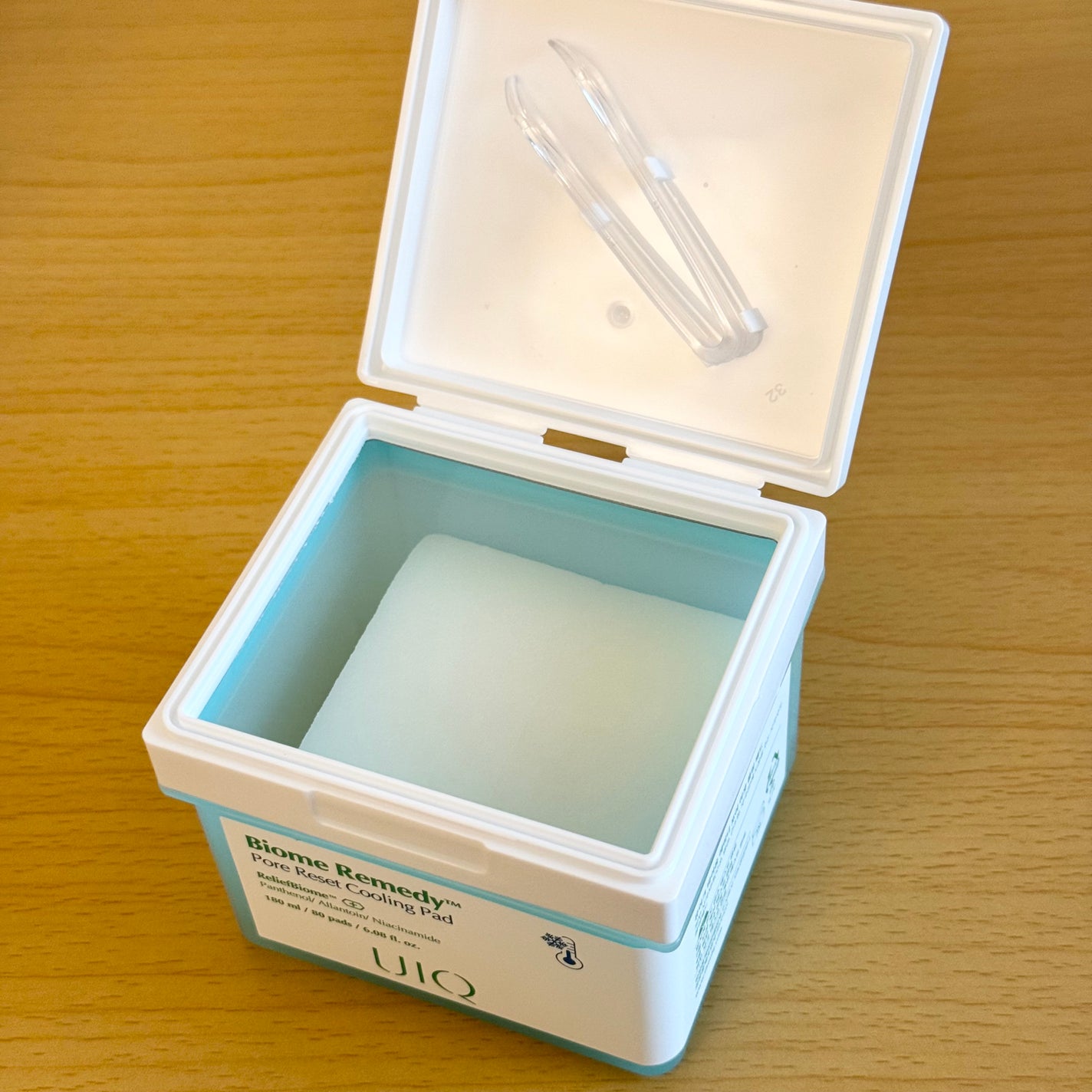 バイオームレメディポアリセットクーリングパッド/UIQ/トナーパッドを使ったクチコミ(2枚目)