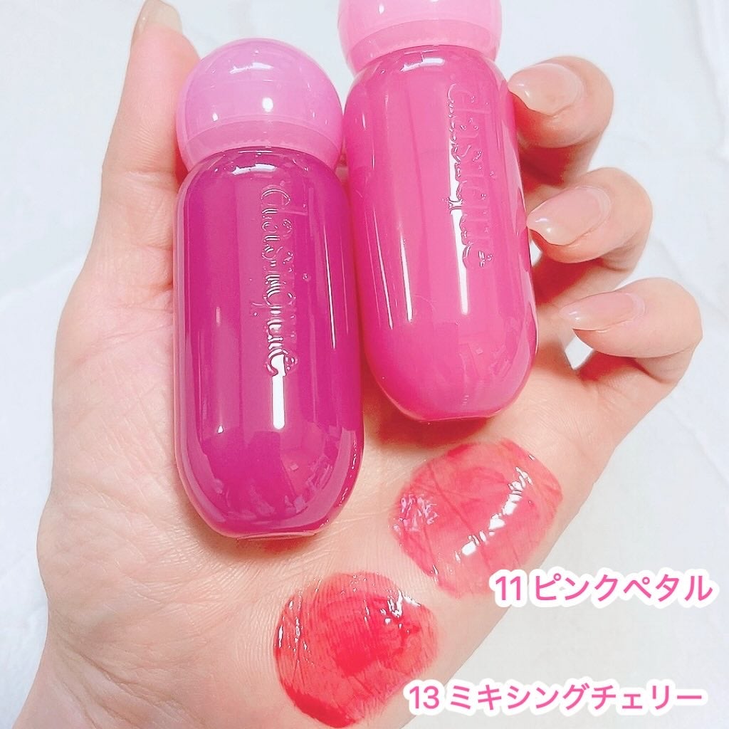 ジューシーデューイグロウティント/dasique/リップティントを使ったクチコミ(2枚目)