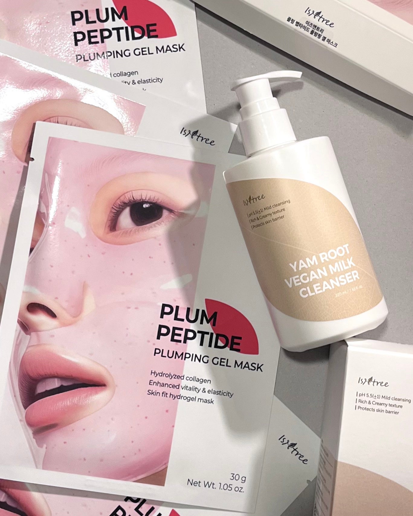 Yam Rootヴィーガンミルククレンザー/Isntree/ミルククレンジングを使ったクチコミ(1枚目)