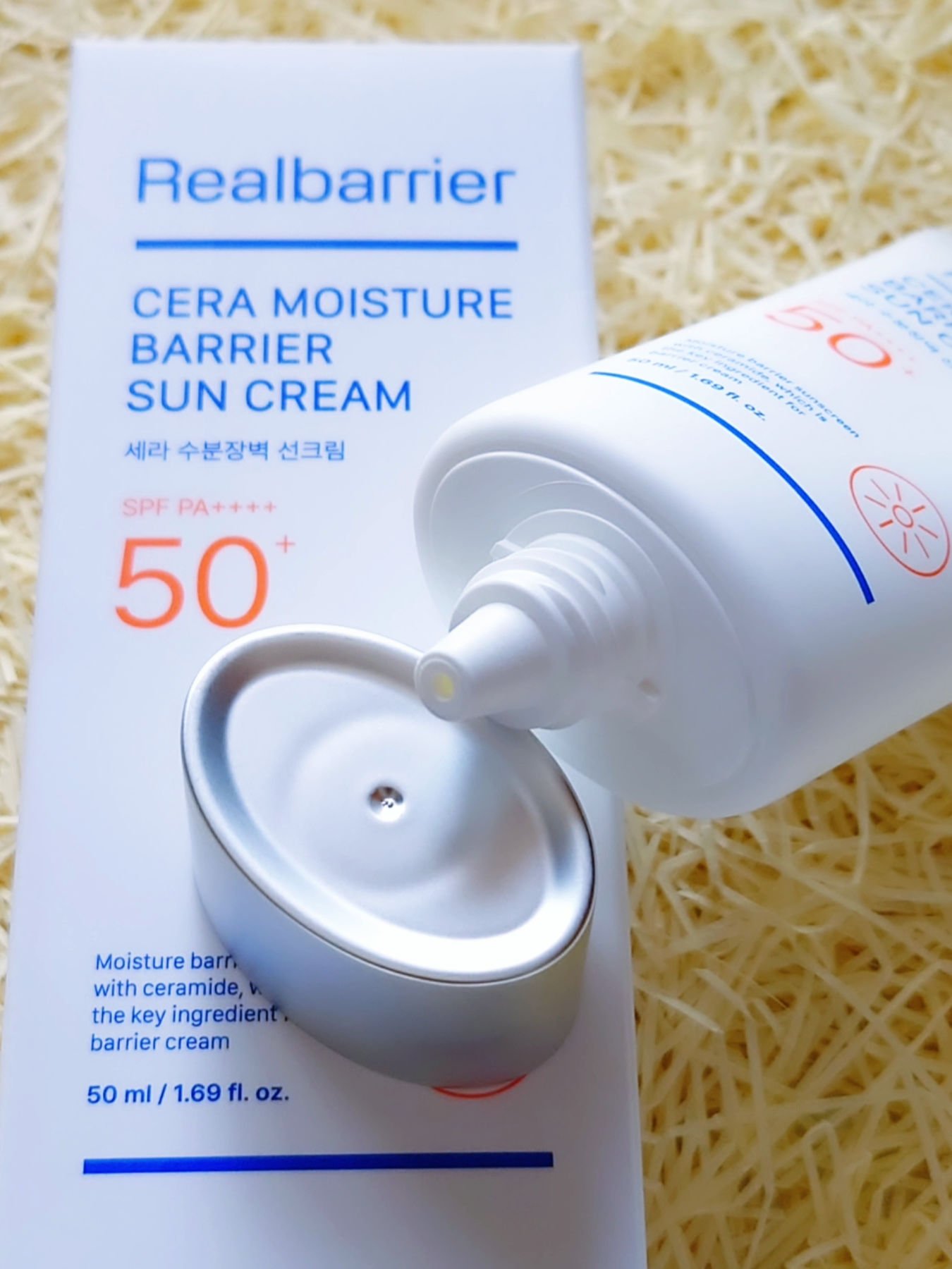 セラ水分バリア日焼け止め/Real Barrier/日焼け止めクリームを使ったクチコミ（2枚目）