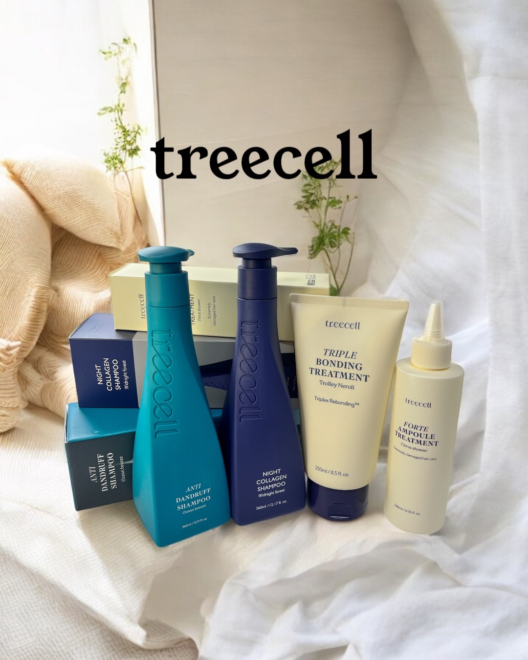 アンチフケシャンプーオーシャンブリーズ/treecell/スカルプシャンプーを使ったクチコミ（1枚目）