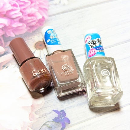 AC クイックドライ トップコート/AC MAKEUP/ネイルトップコートを使ったクチコミ(3枚目)