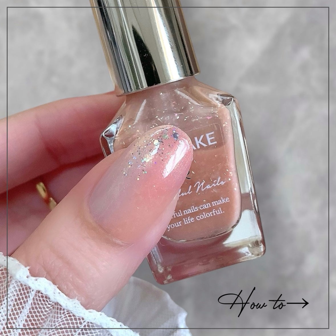 カラフルネイルズ/キャンメイク/マニキュアを使ったクチコミ(2枚目)