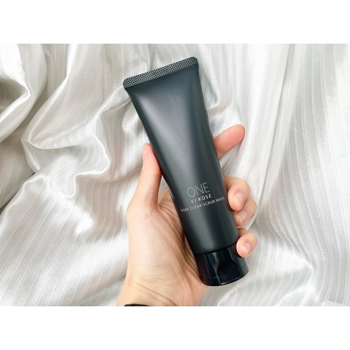 ポアクリア スクラブ ウォッシュ/ONE BY KOSE/洗顔フォームを使ったクチコミ（2枚目）