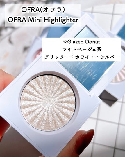OFRA mini Highlighter/Ofra Cosmetics/パウダーハイライトを使ったクチコミ(5枚目)