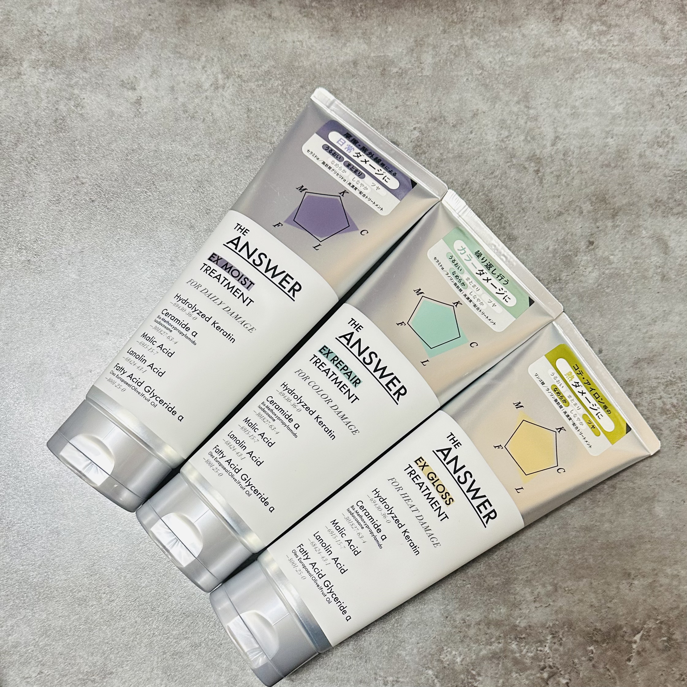 THE ANSWER EXグロストリートメント FOR HEAD DAMAGE 220g/THE ANSWER/洗い流すヘアトリートメントを使ったクチコミ（1枚目）