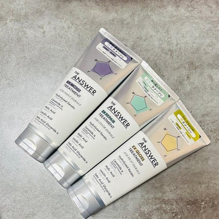 THE ANSWER EXリペアトリートメント FOR COLOR DAMAGE/THE ANSWER/洗い流すヘアトリートメントを使ったクチコミ(1枚目)