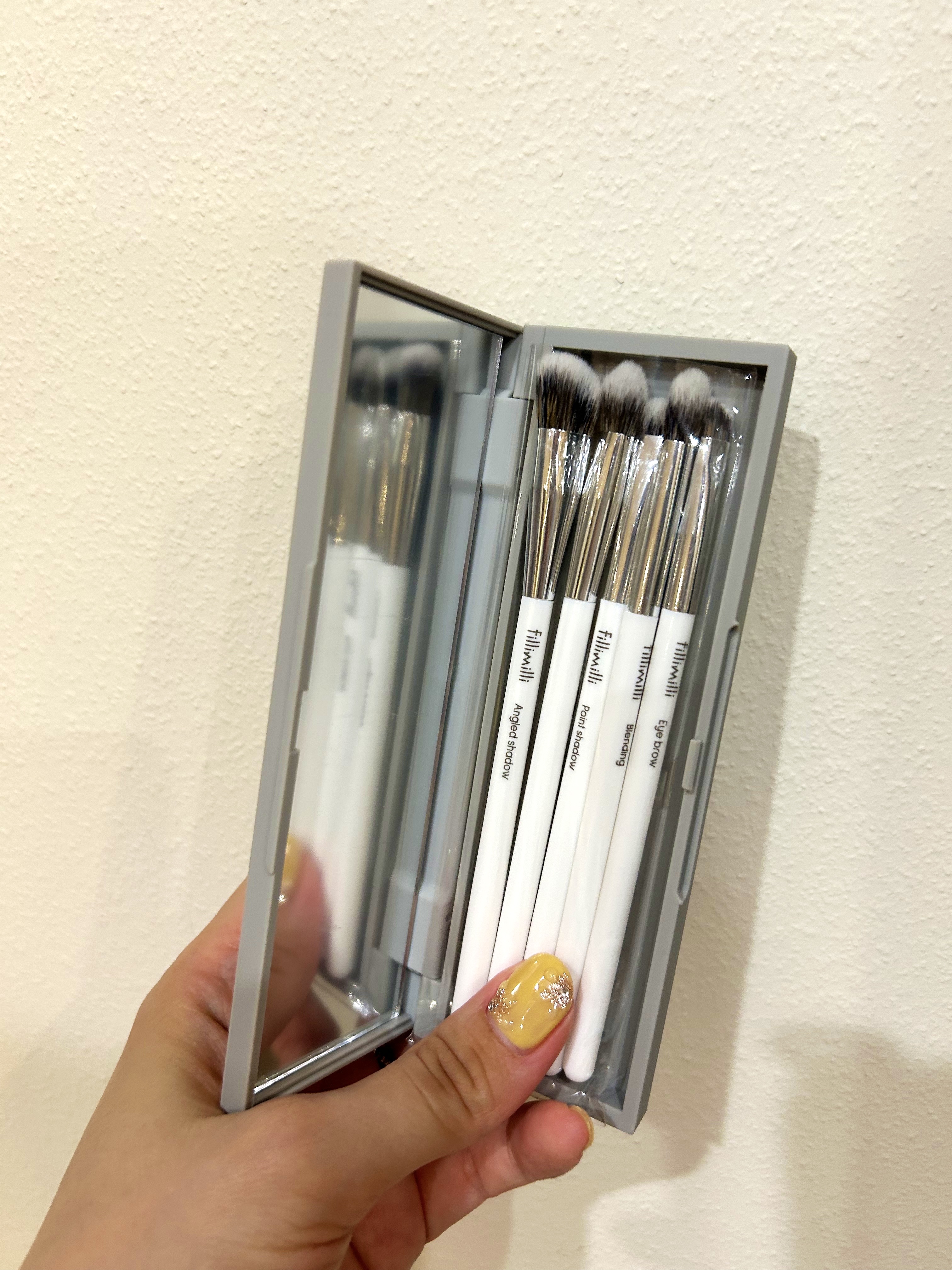 fillimilli アイメイクブラシセット/fillimilli/メイクブラシを使ったクチコミ（3枚目）