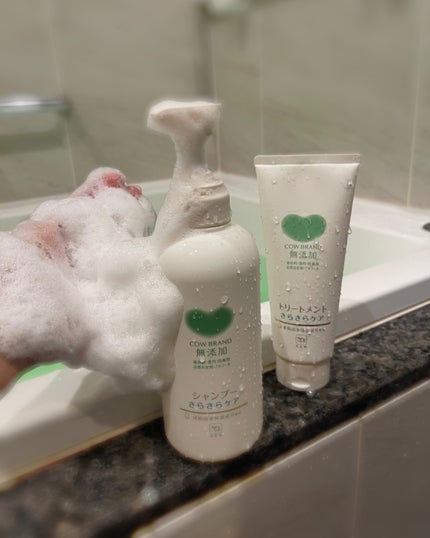 シャンプー/トリートメント <さらさらケア>/カウブランド無添加/市販シャンプーを使ったクチコミ(6枚目)