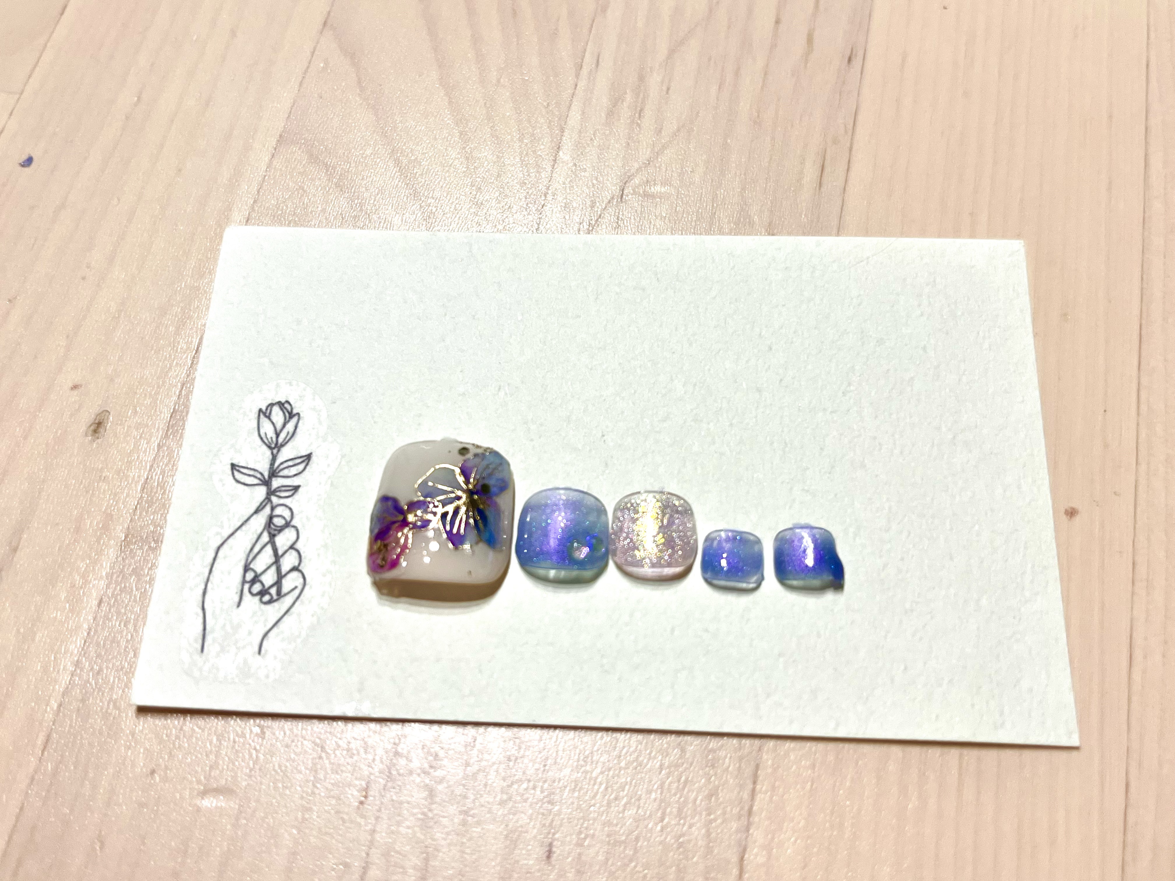 BRG ジェルネイル/DAISO/ジェルネイルを使ったクチコミ（1枚目）