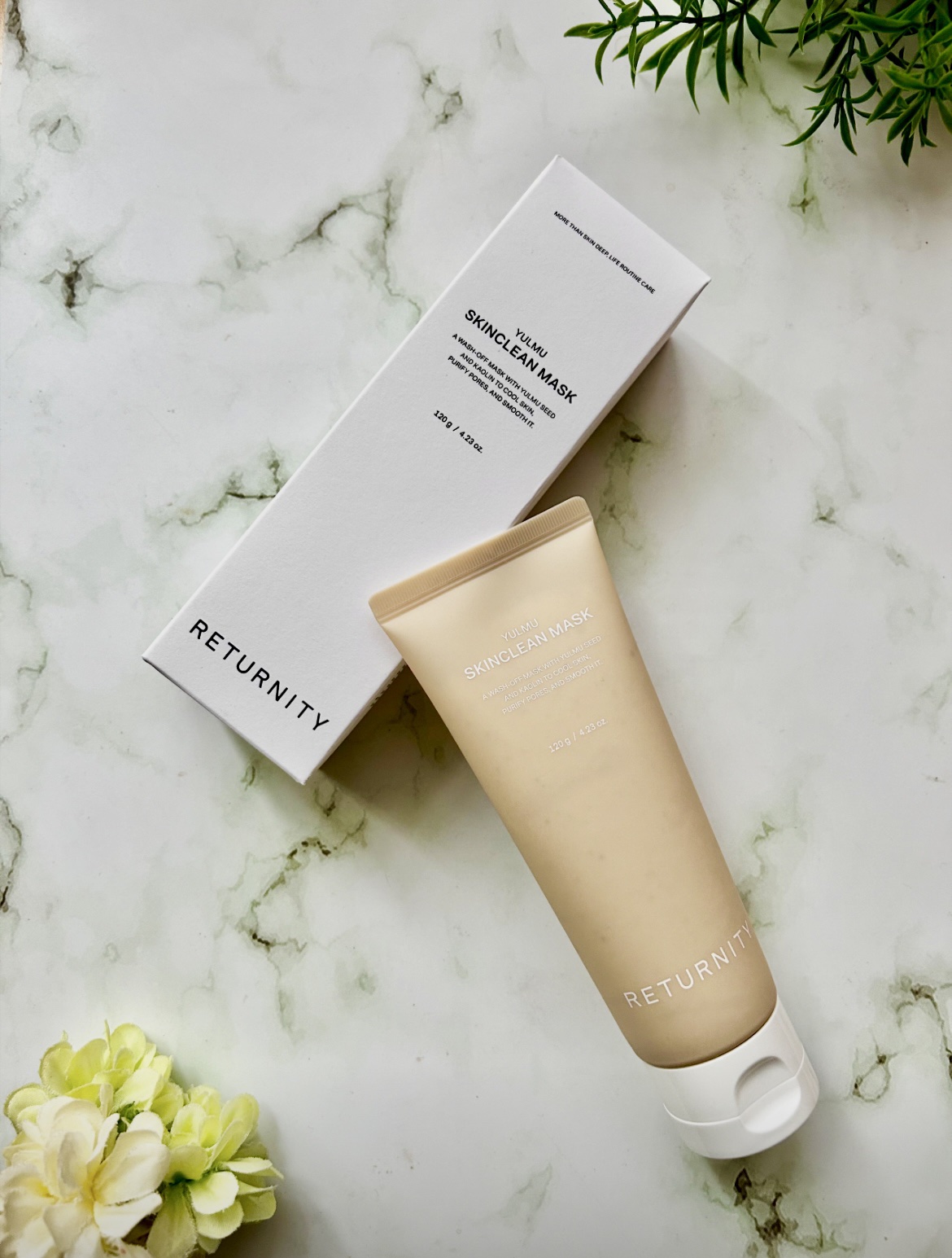 ユルムスキンクリーンパック/RETURNITY/洗い流すパック・マスクを使ったクチコミ（1枚目）