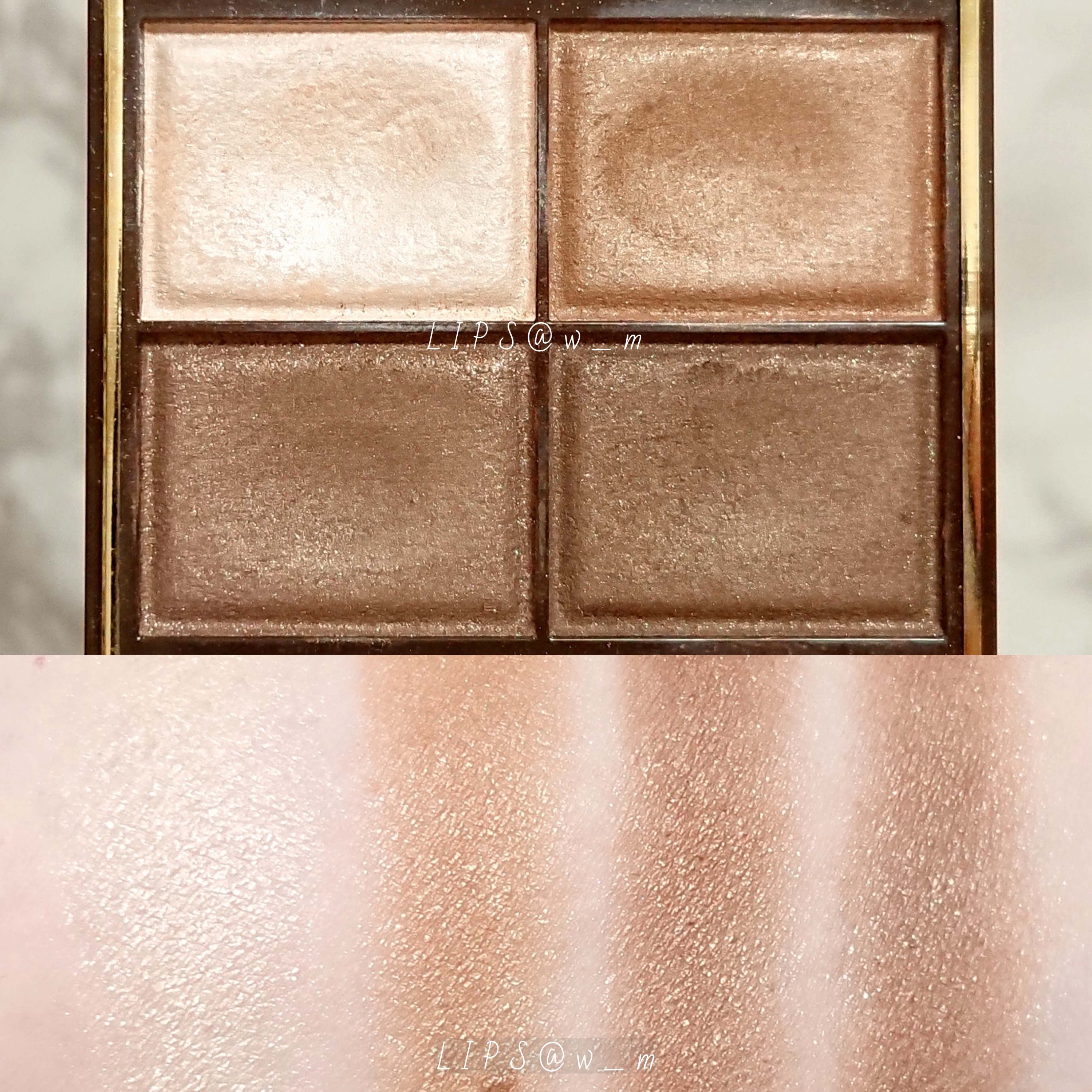 スキニーリッチシャドウ/excel/アイシャドウパレットを使ったクチコミ（3枚目）