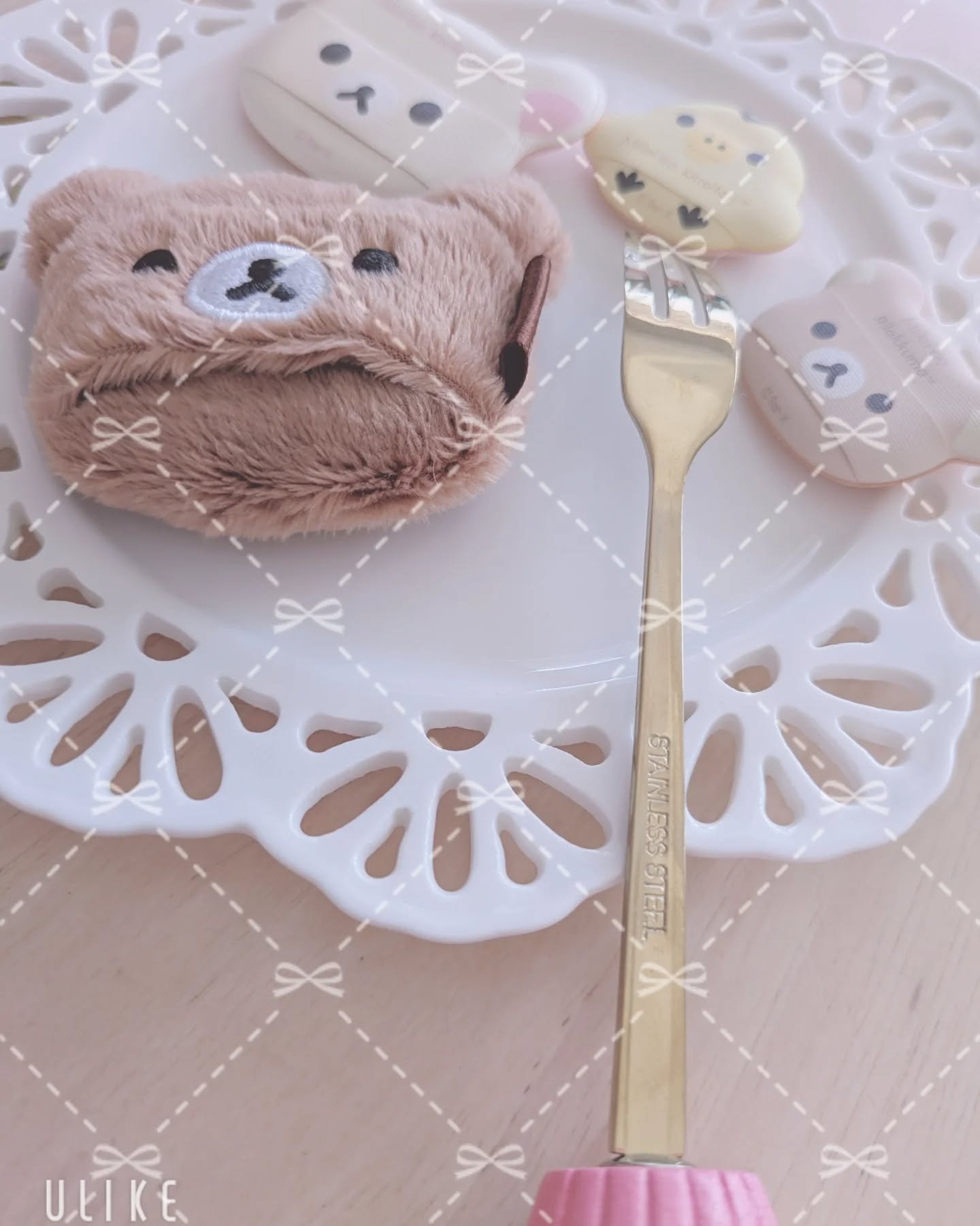 シルキーフィットパフ コリラックマ/MilleFée/パフ・スポンジを使ったクチコミ（1枚目）