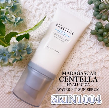 ヒアルーシカ ウォーターフィット サンセラム/SKIN1004/日焼け止めローションを使ったクチコミ(1枚目)