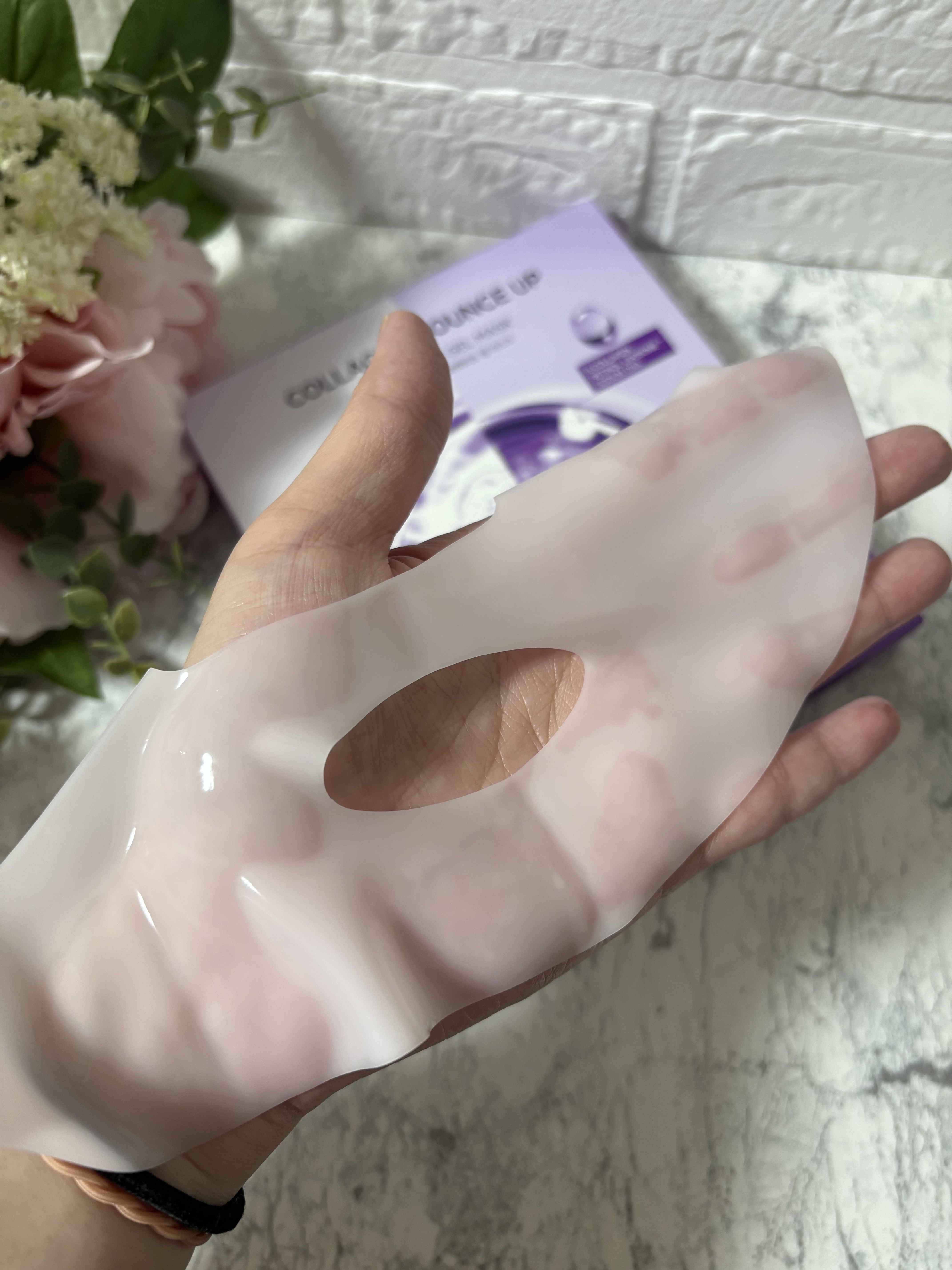 コラーゲンバウンスアップハイパーアクティブゲルマスク/SNP/シートマスク・パックを使ったクチコミ（3枚目）