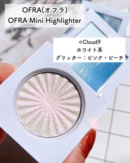 OFRA mini Highlighter/Ofra Cosmetics/パウダーハイライトを使ったクチコミ(4枚目)