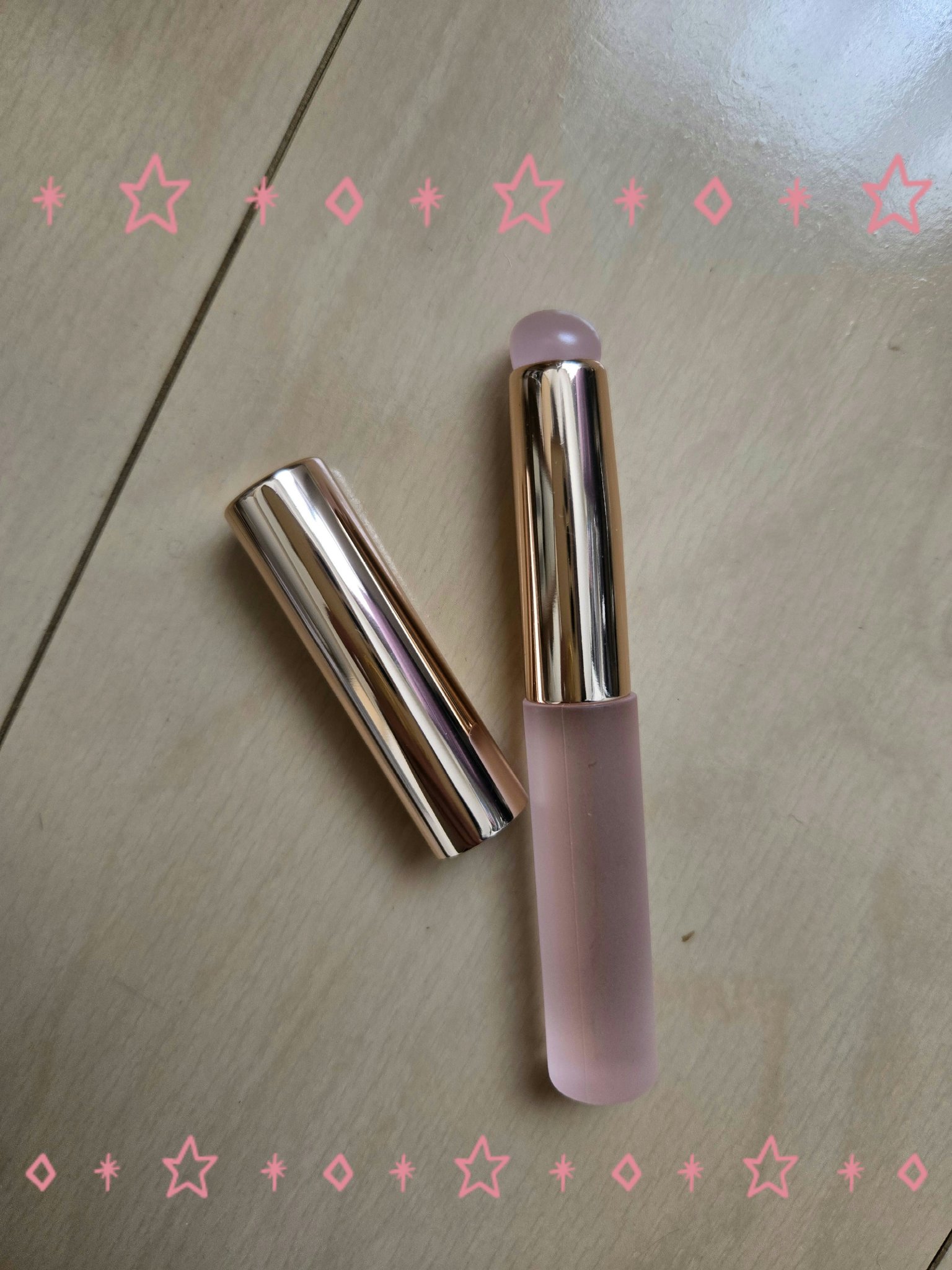 シリコンチップメイクブラシ Sサイズ/SHOBIDO/メイクブラシを使ったクチコミ（2枚目）