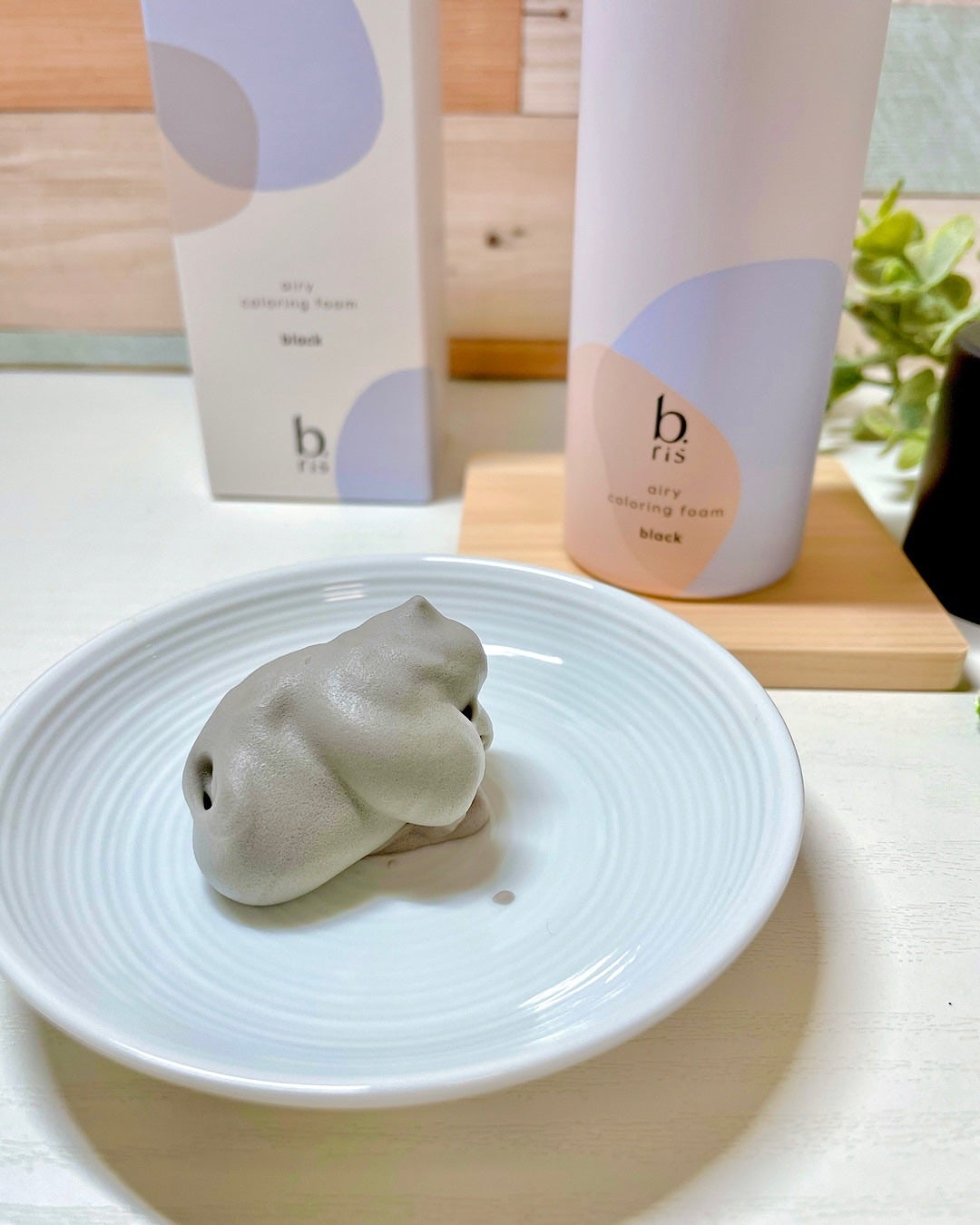 エアリー カラーリング フォーム/b.ris/ヘアカラーを使ったクチコミ(3枚目)