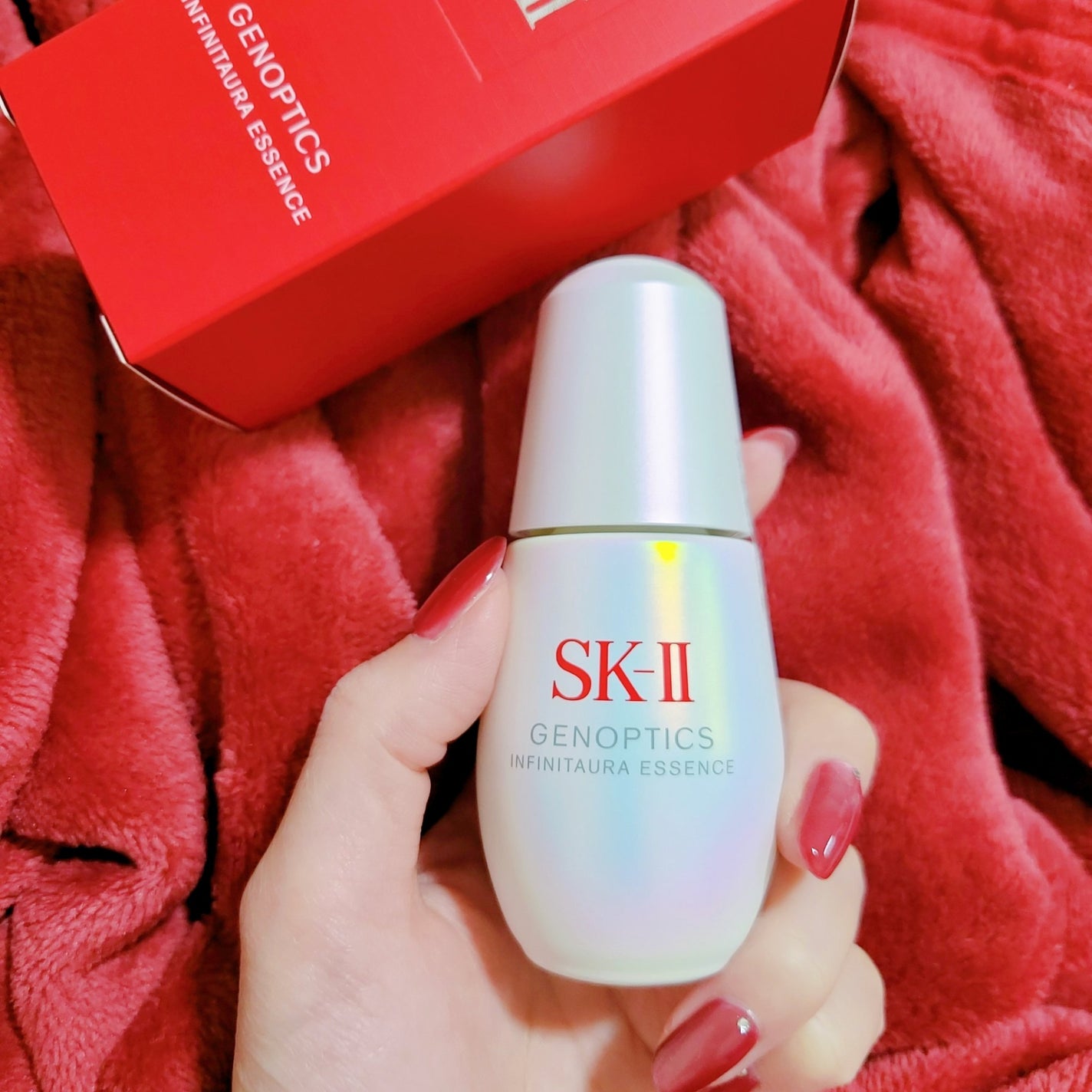 SK-II ジェノプティクス インフィニットオーラ エッセンス〈医薬部外品〉 /SK-II/美容液を使ったクチコミ(1枚目)