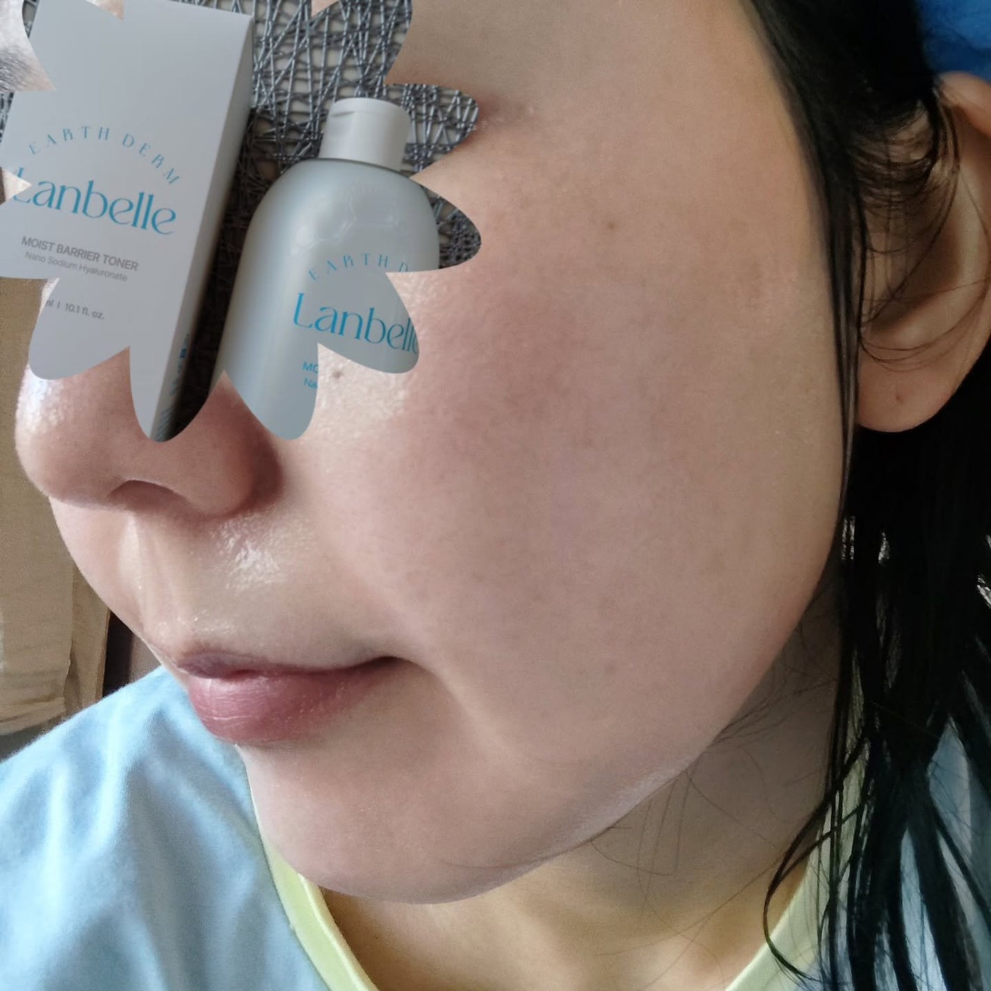 水分バリアトナー/LANBELLE/化粧水を使ったクチコミ(4枚目)